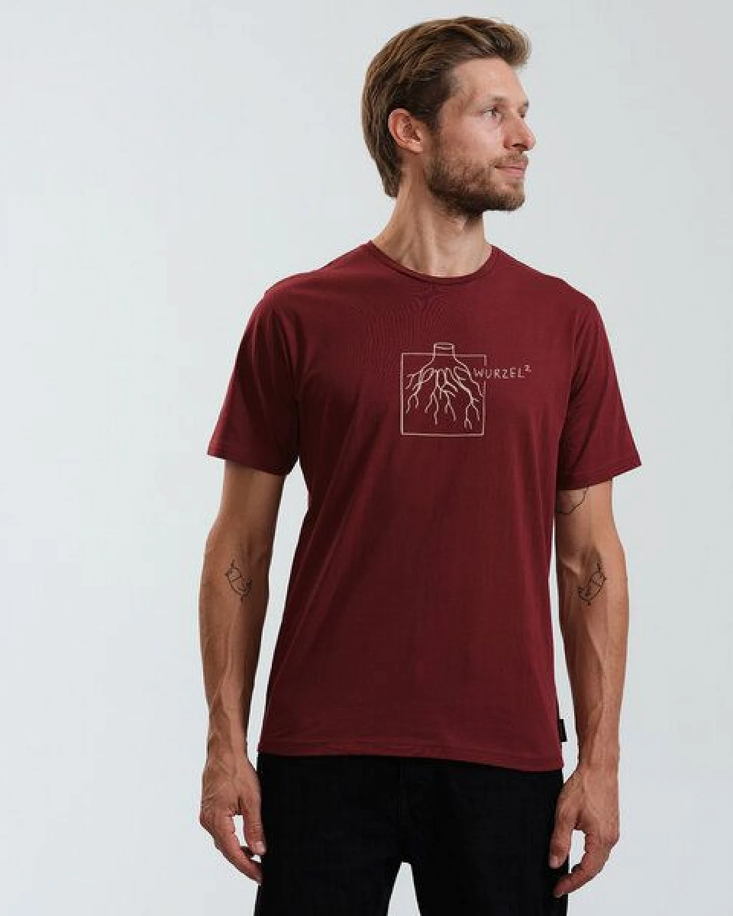 GARY MASH Shirt Quadratwurzel groß aus Biobaumwolle – Ansicht 2