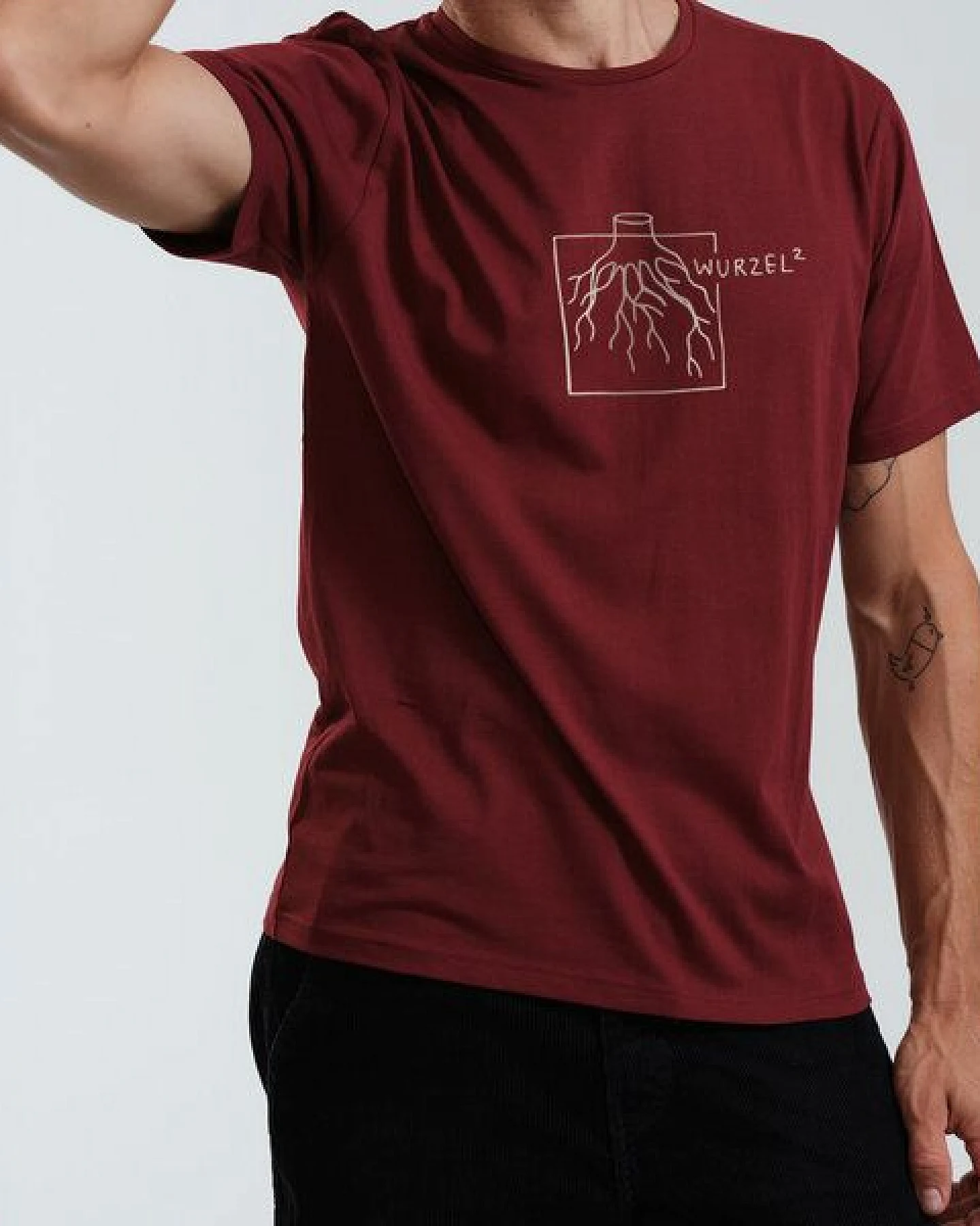 GARY MASH Shirt Quadratwurzel groß aus Biobaumwolle – Ansicht 4