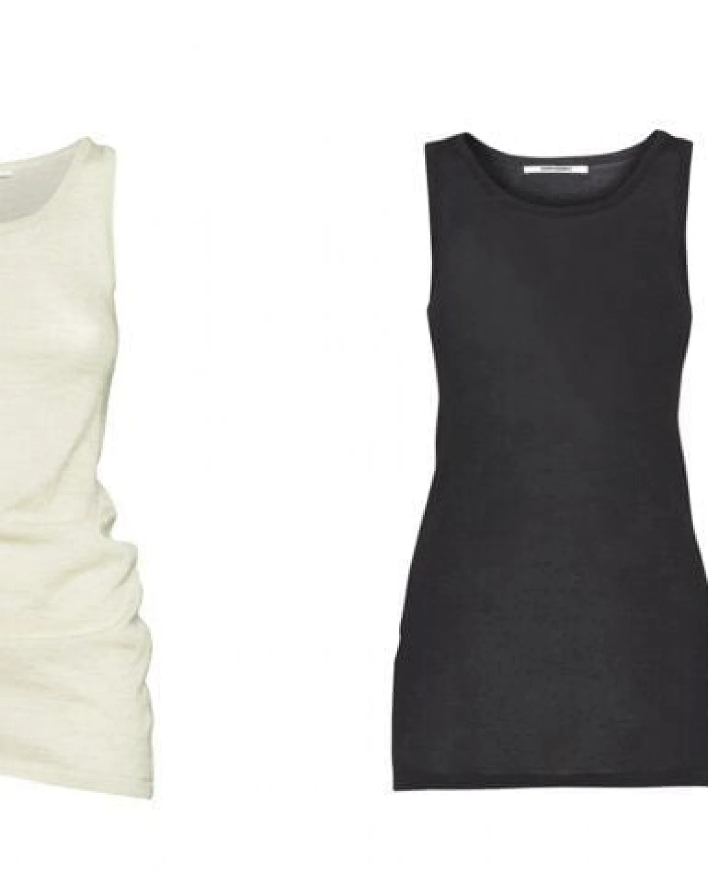 KARINFRAIDENRAIJ TANK TOP CIUDAD OFF WHITE + SCHWARZ – Ansicht 2