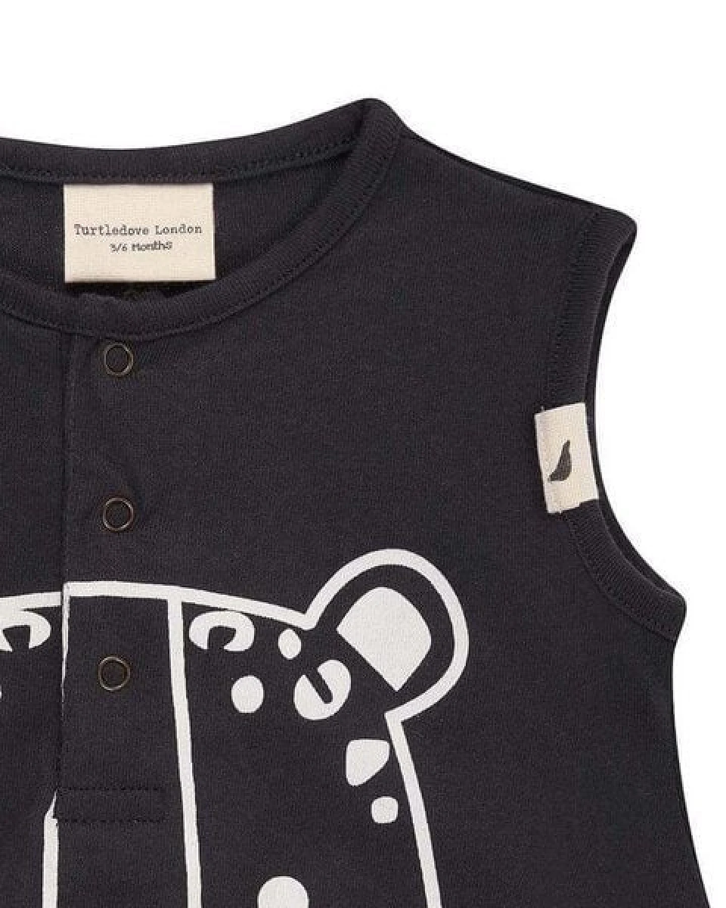 Baby Bubble Romper *Cub Face* GOTS & BIO – Ansicht 4