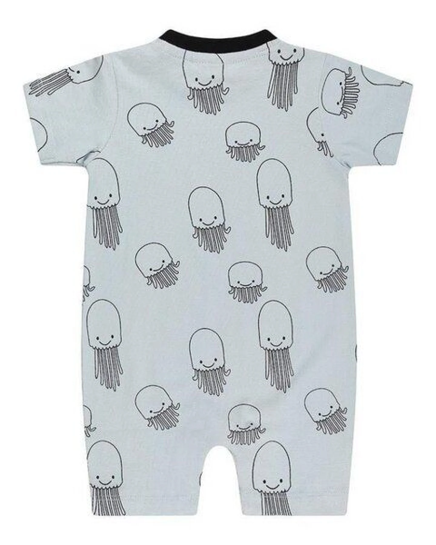 Baby Romper Kurzarm *Jellyfish* Bio Baumwolle – Ansicht 2
