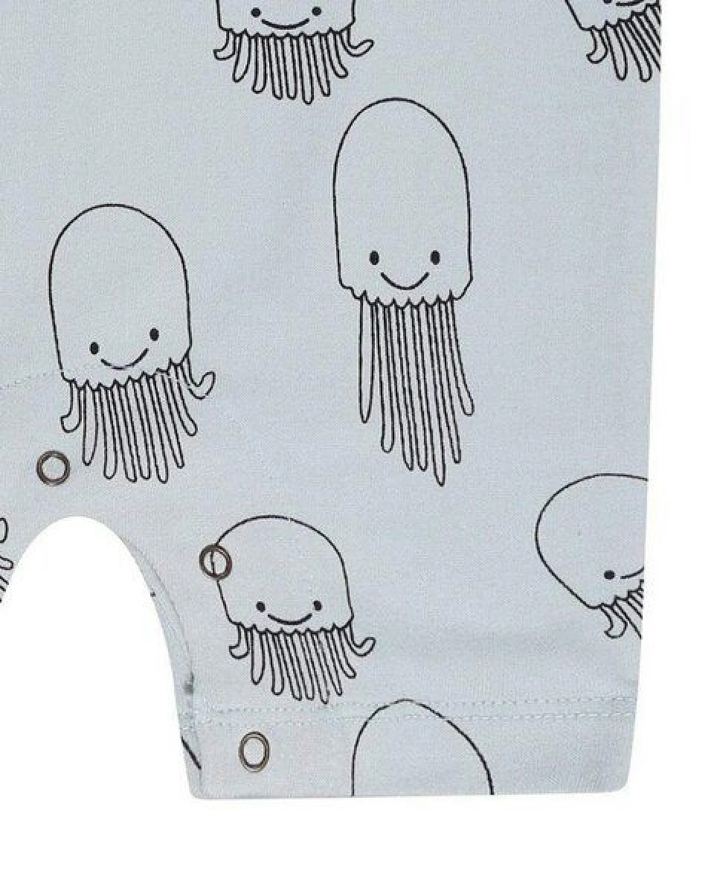 Baby Romper Kurzarm *Jellyfish* Bio Baumwolle – Ansicht 4