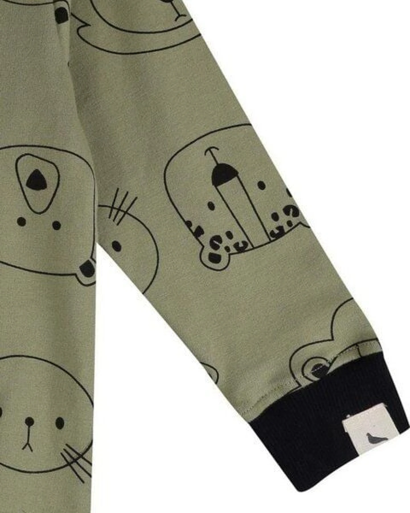 Baby Sweatshirt *Cub Faces* GOTS & BIO – Ansicht 4