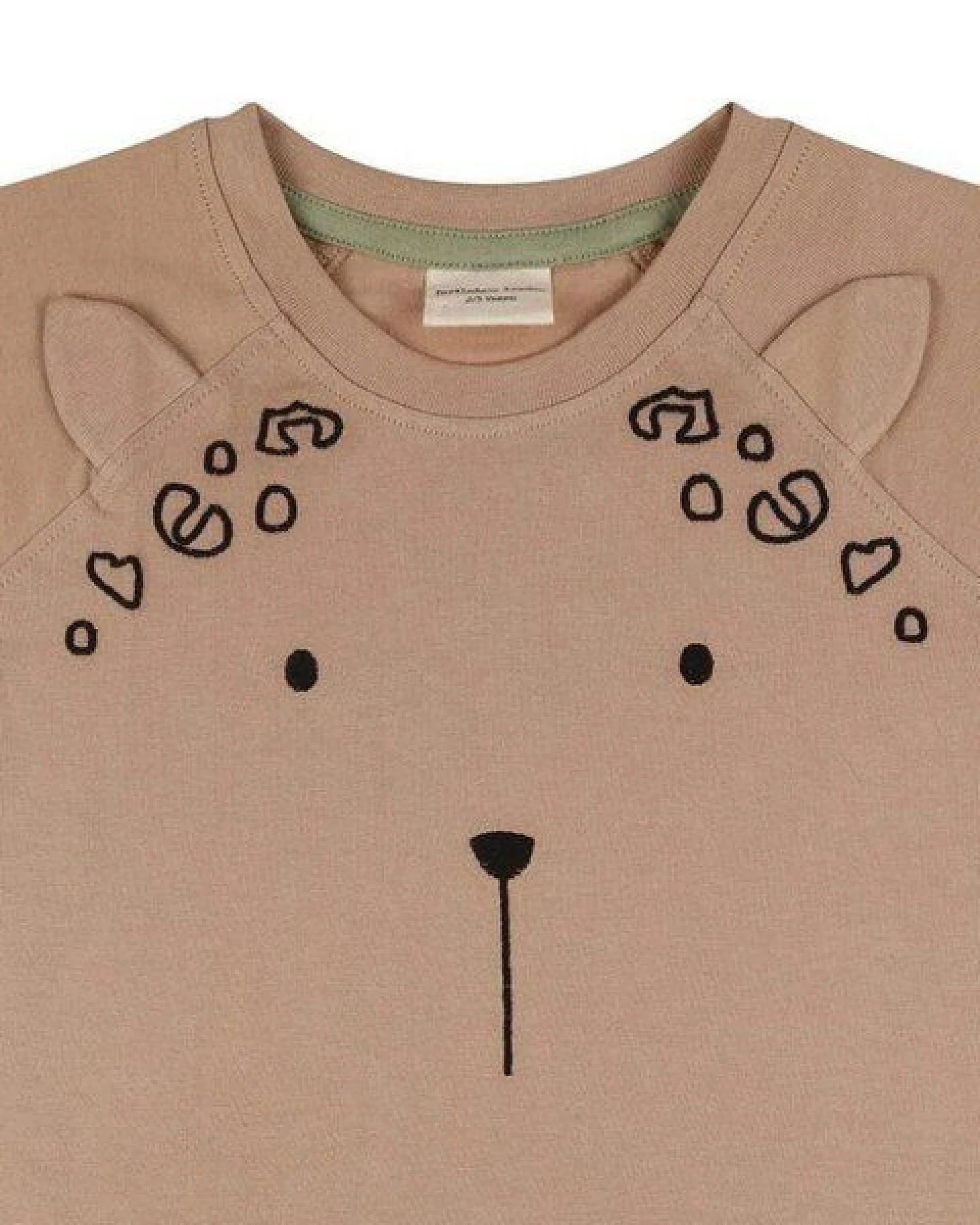 Baby/ Kleinkind T- Shirt *Leopard Ear* GOTS & Bio – Ansicht 3