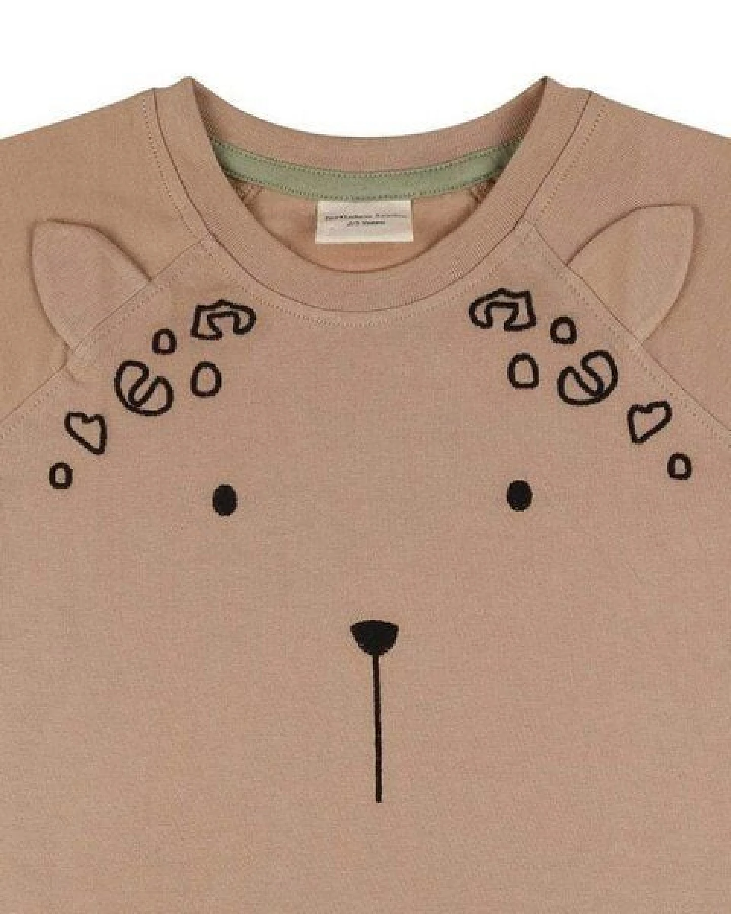 Baby/ Kleinkind T- Shirt *Leopard Ear* GOTS & Bio – Ansicht 3