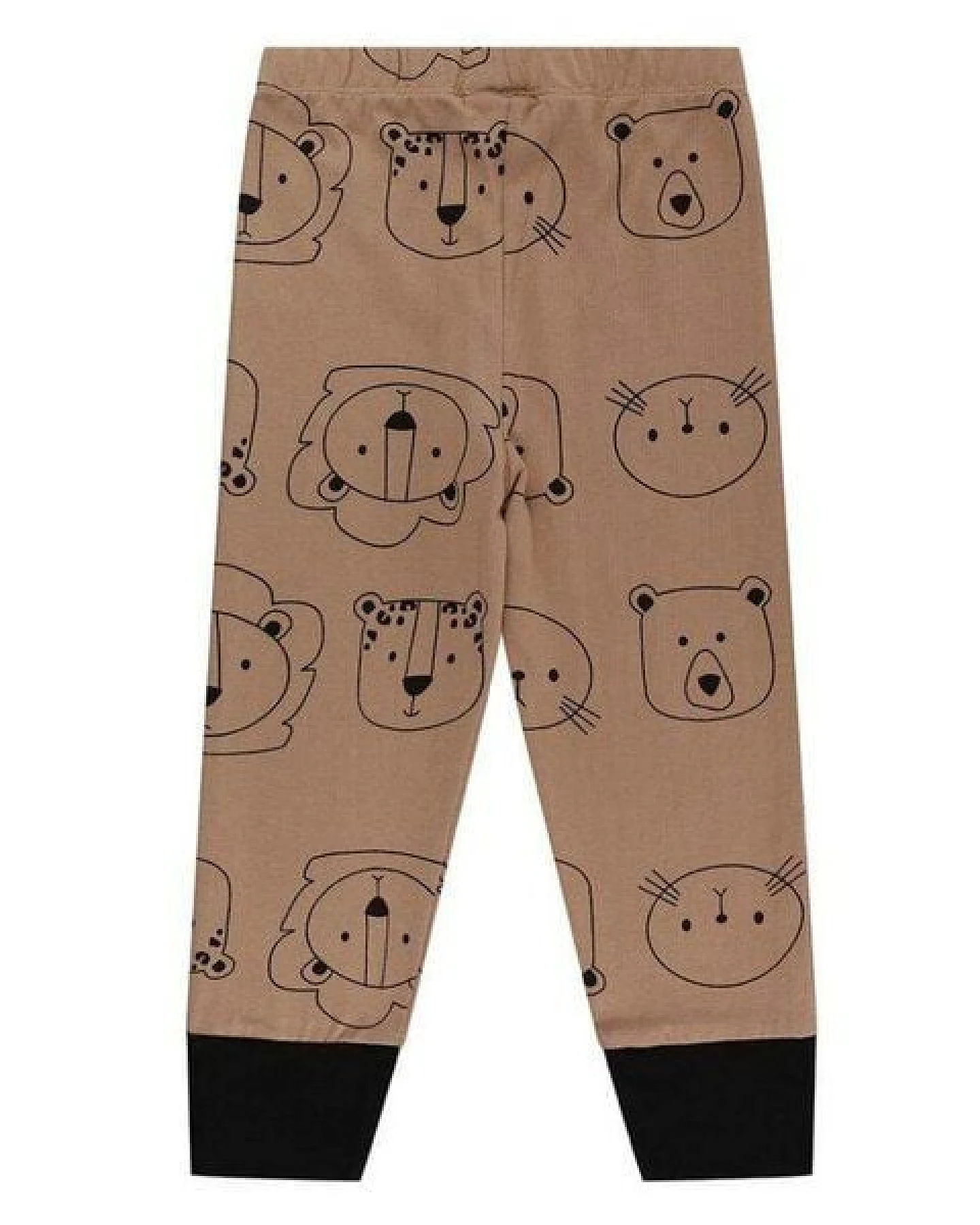 Baby/ Kleinkind Leggins *Cub Faces* GOTS & BIO – Ansicht 2