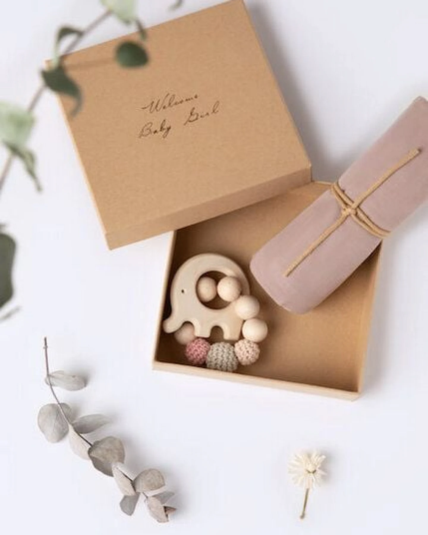 NoniKids Berlin NoniKids Geschenkebox *Petit Animals* rose I GOTS & Bio – Ansicht 2