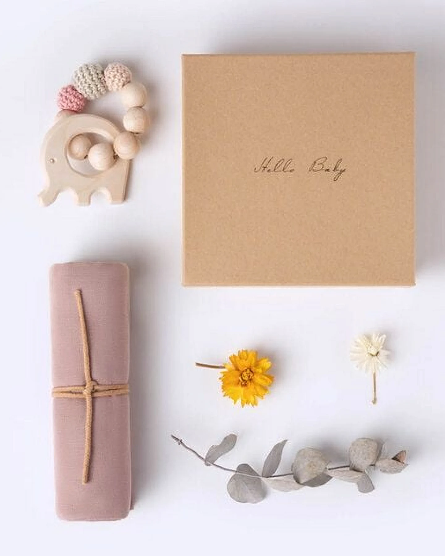 NoniKids Berlin NoniKids Geschenkebox *Petit Animals* rose I GOTS & Bio – Ansicht 4