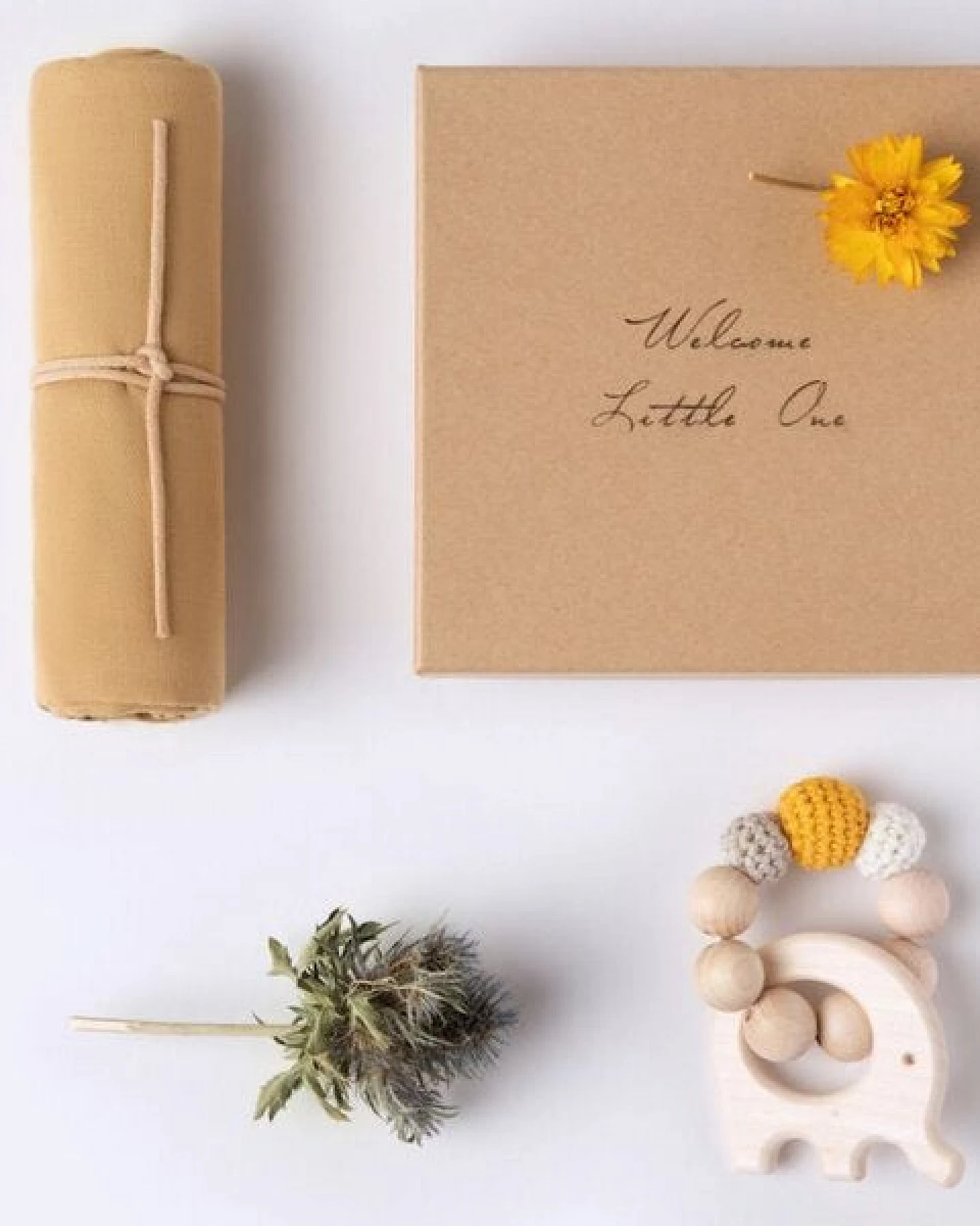 NoniKids Berlin NoniKids Geschenkebox *Petit Animals* honig I GOTS & Bio – Ansicht 2