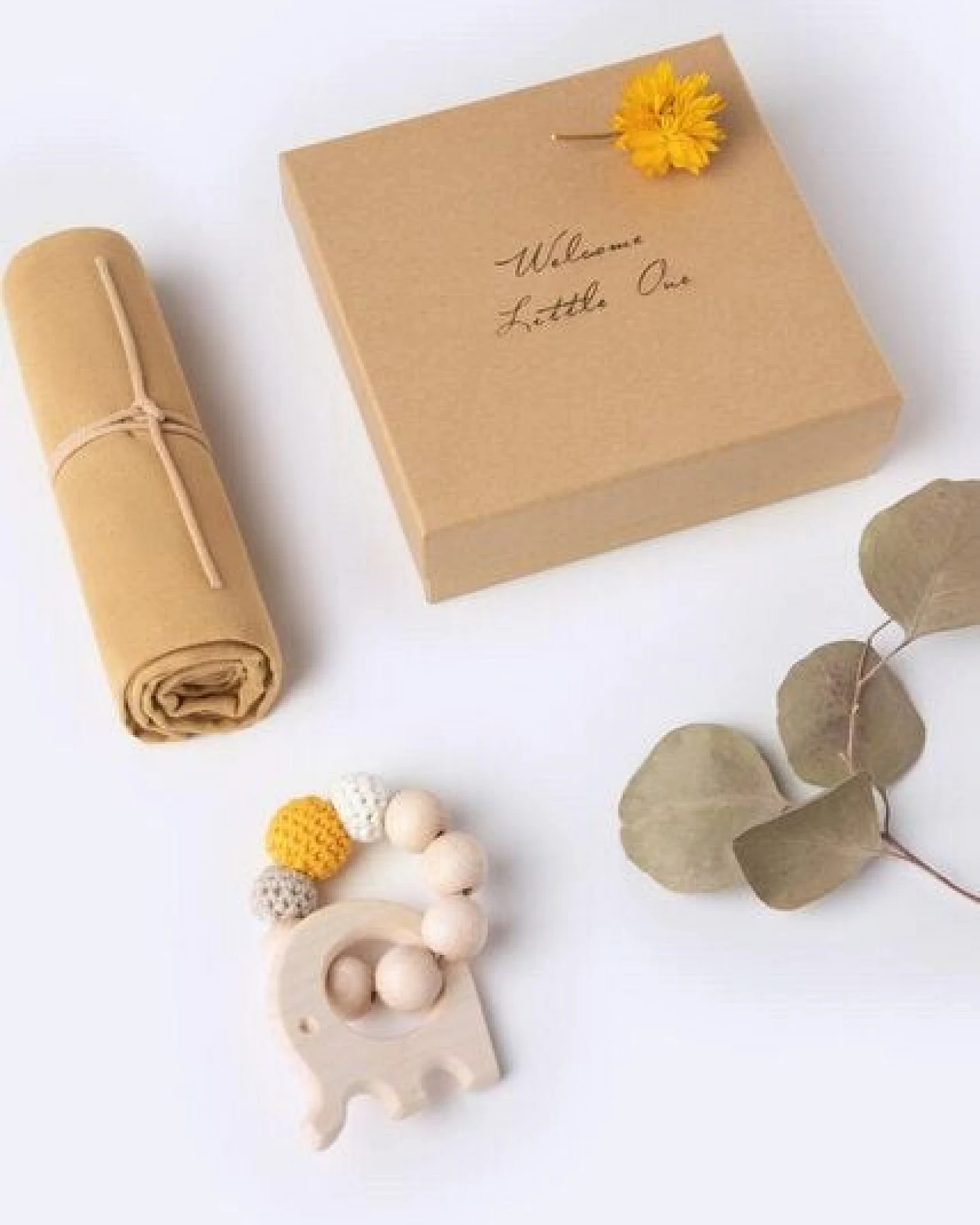 NoniKids Berlin NoniKids Geschenkebox *Petit Animals* honig I GOTS & Bio – Ansicht 4