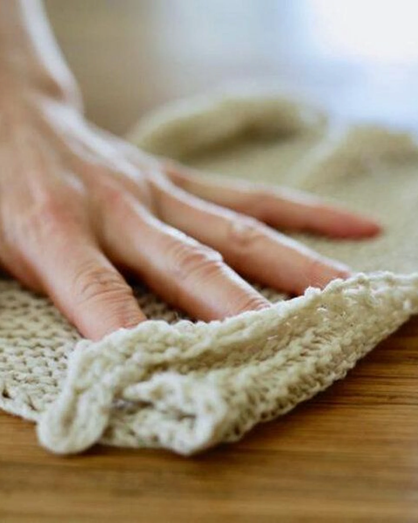 Spaza Handgestricktes Küchentuch aus Baumwolle – Ansicht 2