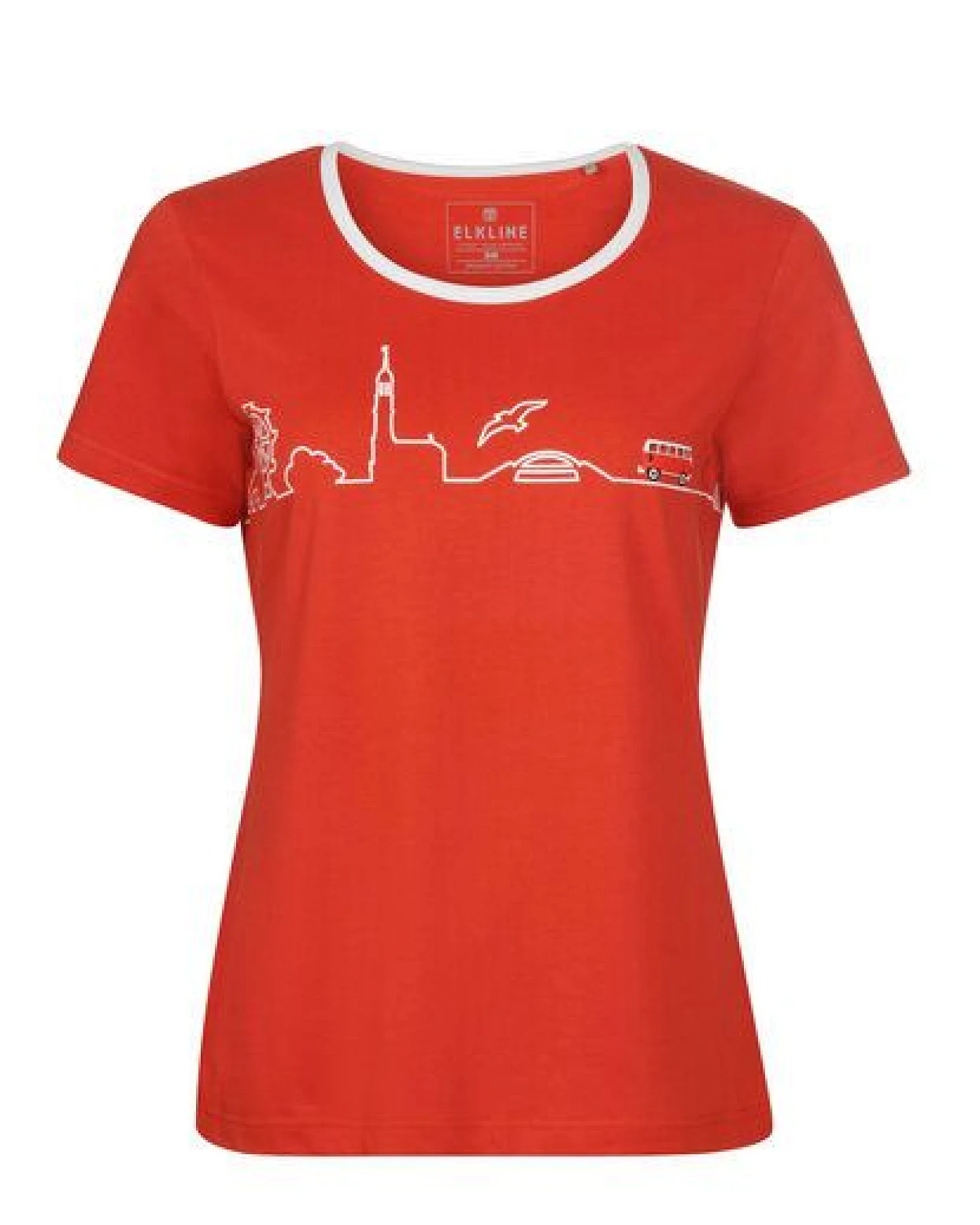 Elkline Damen T-Shirt Little Things mit VW T1 Bulli Print auf der Brust aus reiner Bio-Baumwolle – Ansicht 3