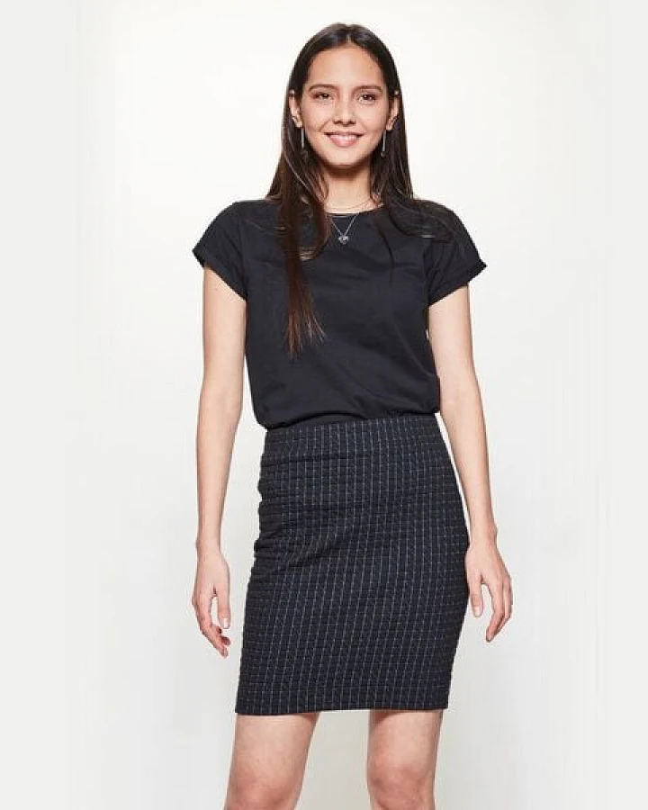 LUMEN organic Rock STEPP schwarz/grau