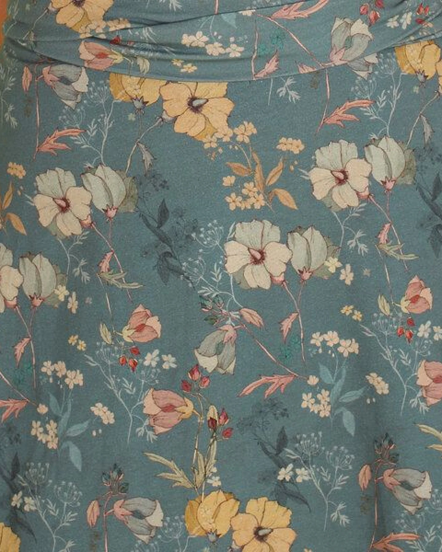ManduTrap Wickelbluse "Floralia" aus Biobaumwolle kbA mit Blumenmuster – Ansicht 2