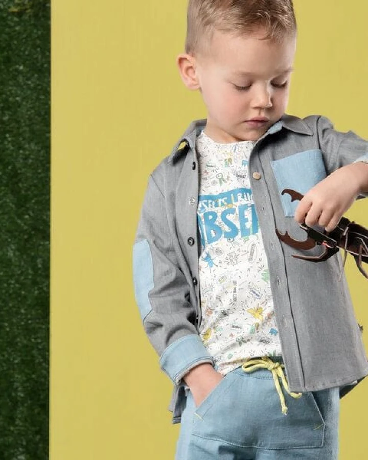 Marraine Kids Hemdjacke aus Bio Baumwolle "Mosquito"