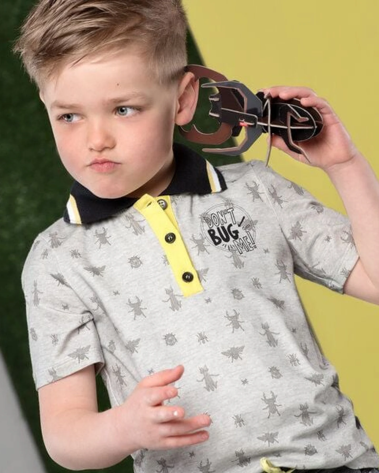 Marraine Kids Polo Shirt aus Bio Baumwolle "Bug's life" – Ansicht 4