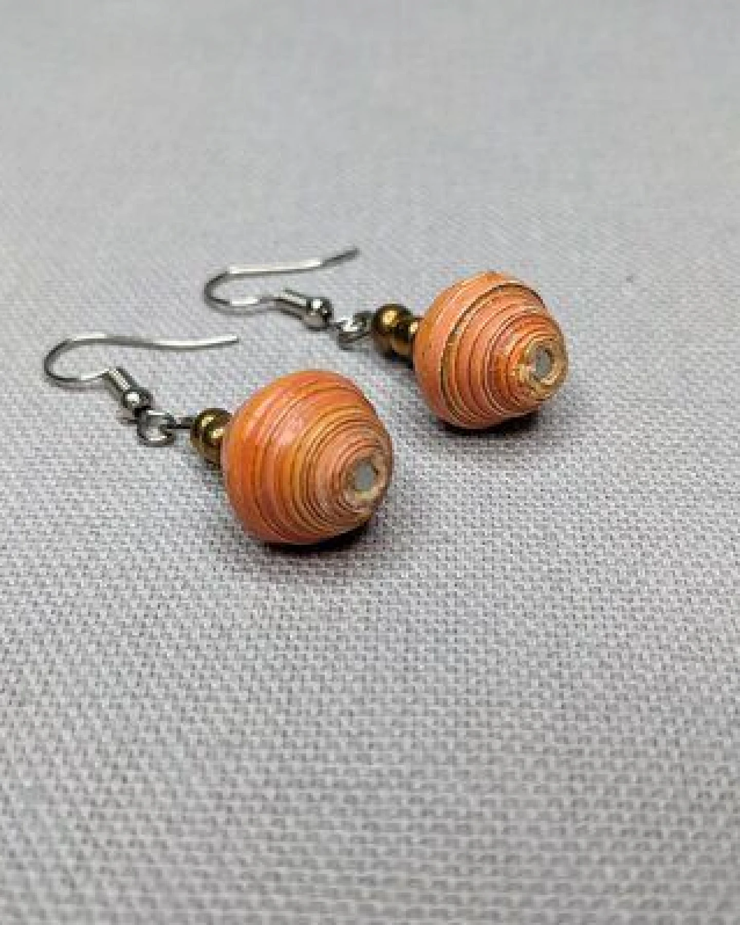 PEARLS OF AFRICA Ohrringe aus Papierperlen "HAPPY BEAD" recycelt – Ansicht 3