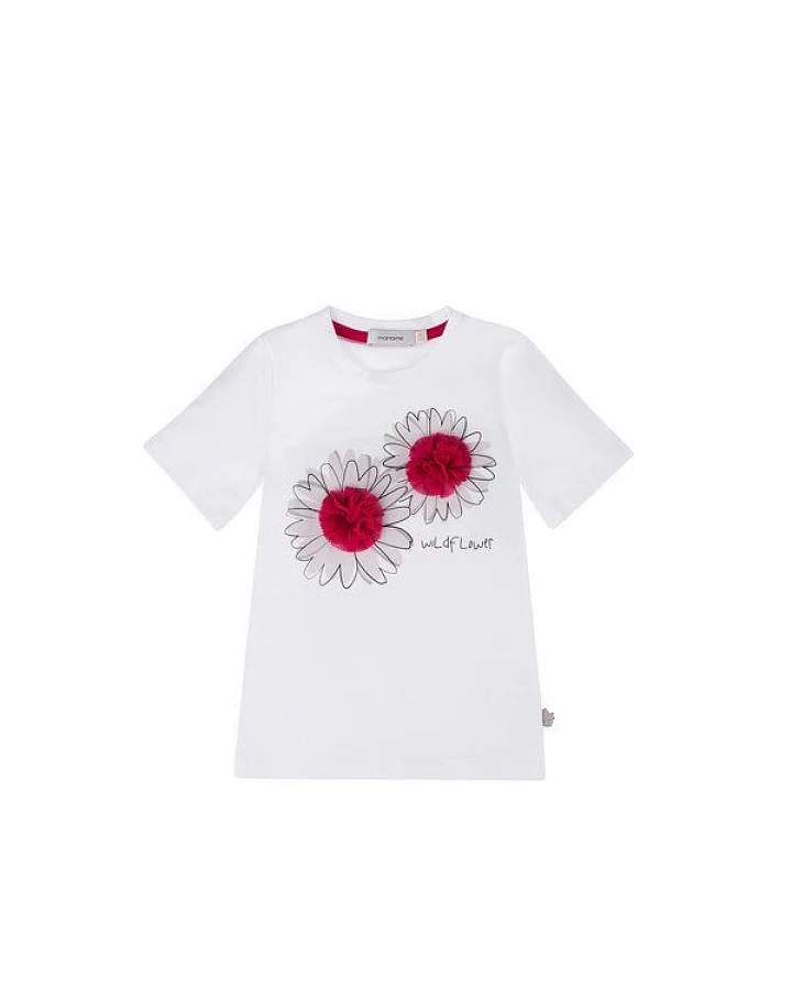 Marraine Kids T-Shirt aus Bio Baumwolle mit platziertem Druck