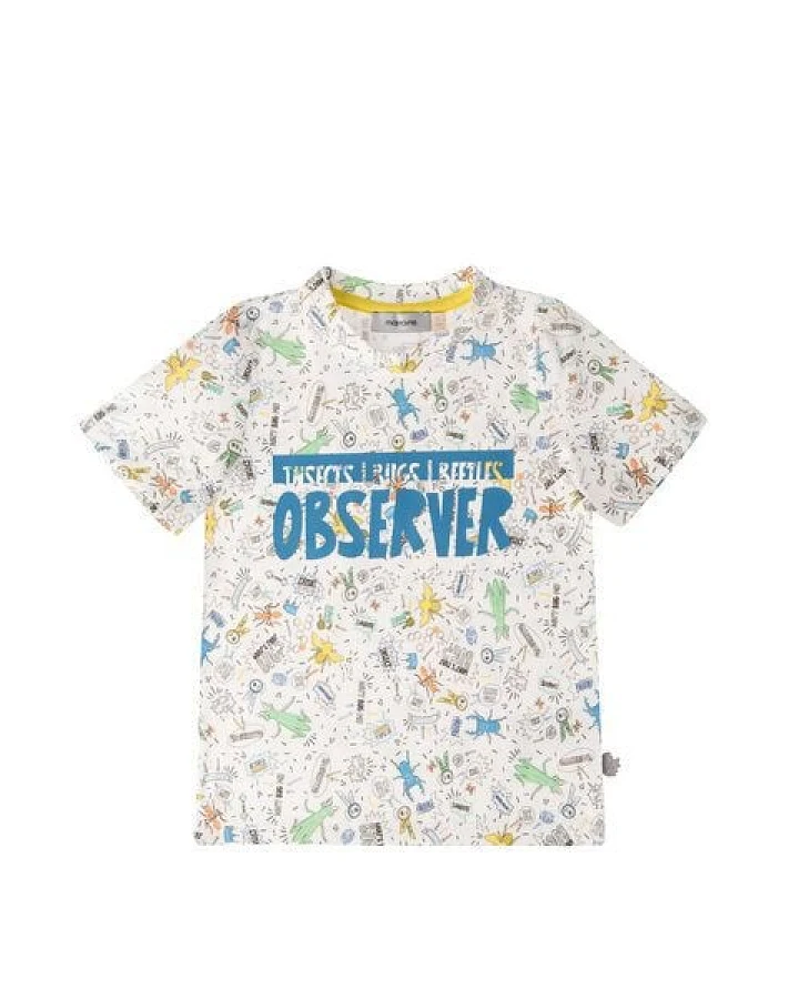 Marraine Kids T-Shirt aus Bio Baumwolle mit Alloverdruck