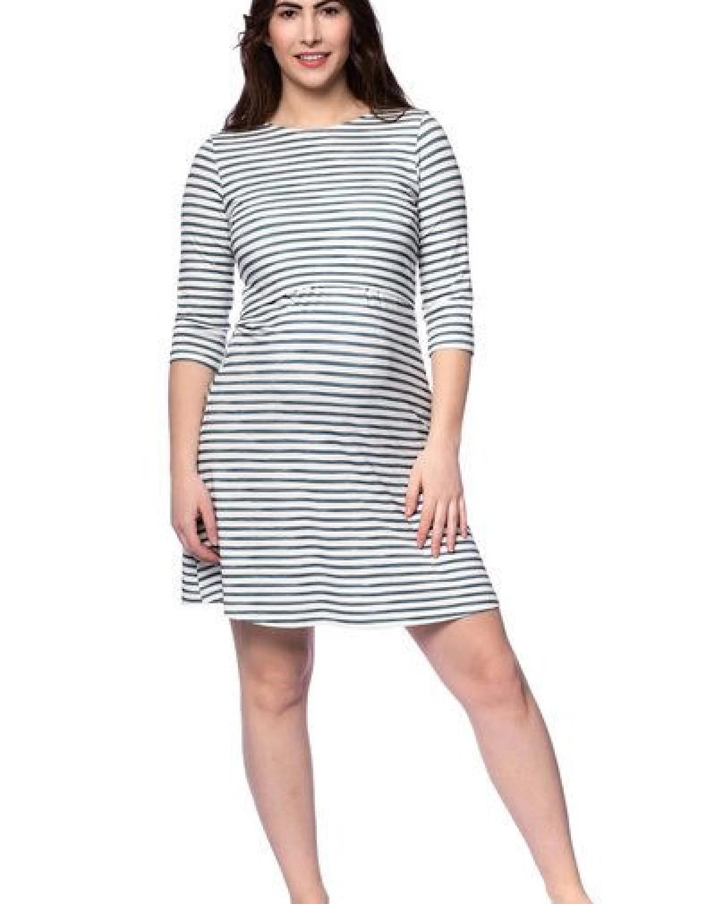 Milchshake ARIELLE Umstands- und Stillkleid aus Bambus-Viskose – Ansicht 2