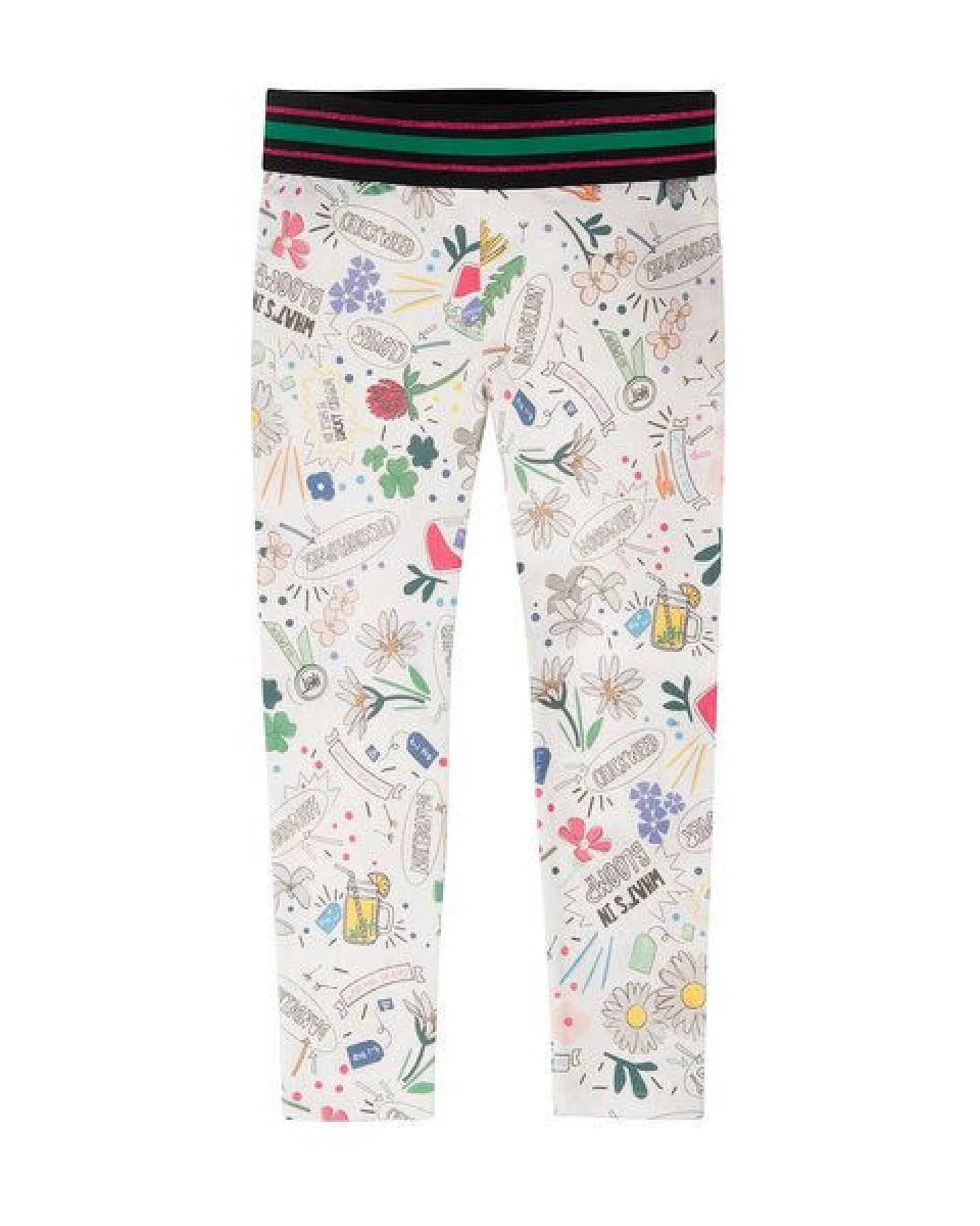 Marraine Kids Leggings aus Bio Baumwolle "Violet" – Ansicht 2