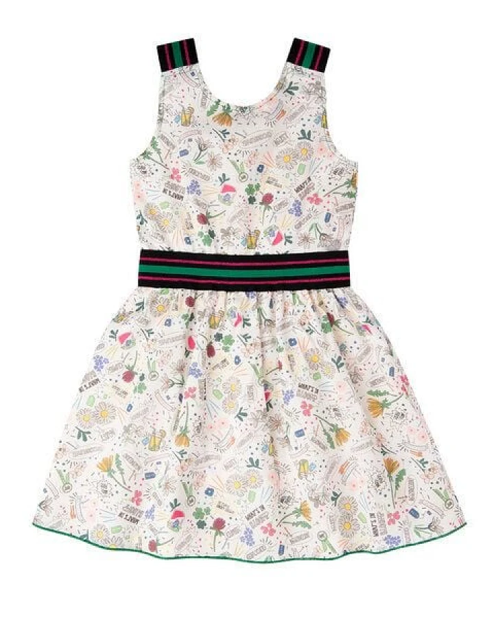 Marraine Kids Buntes Bio Baumwolle Kleid "Camellia"