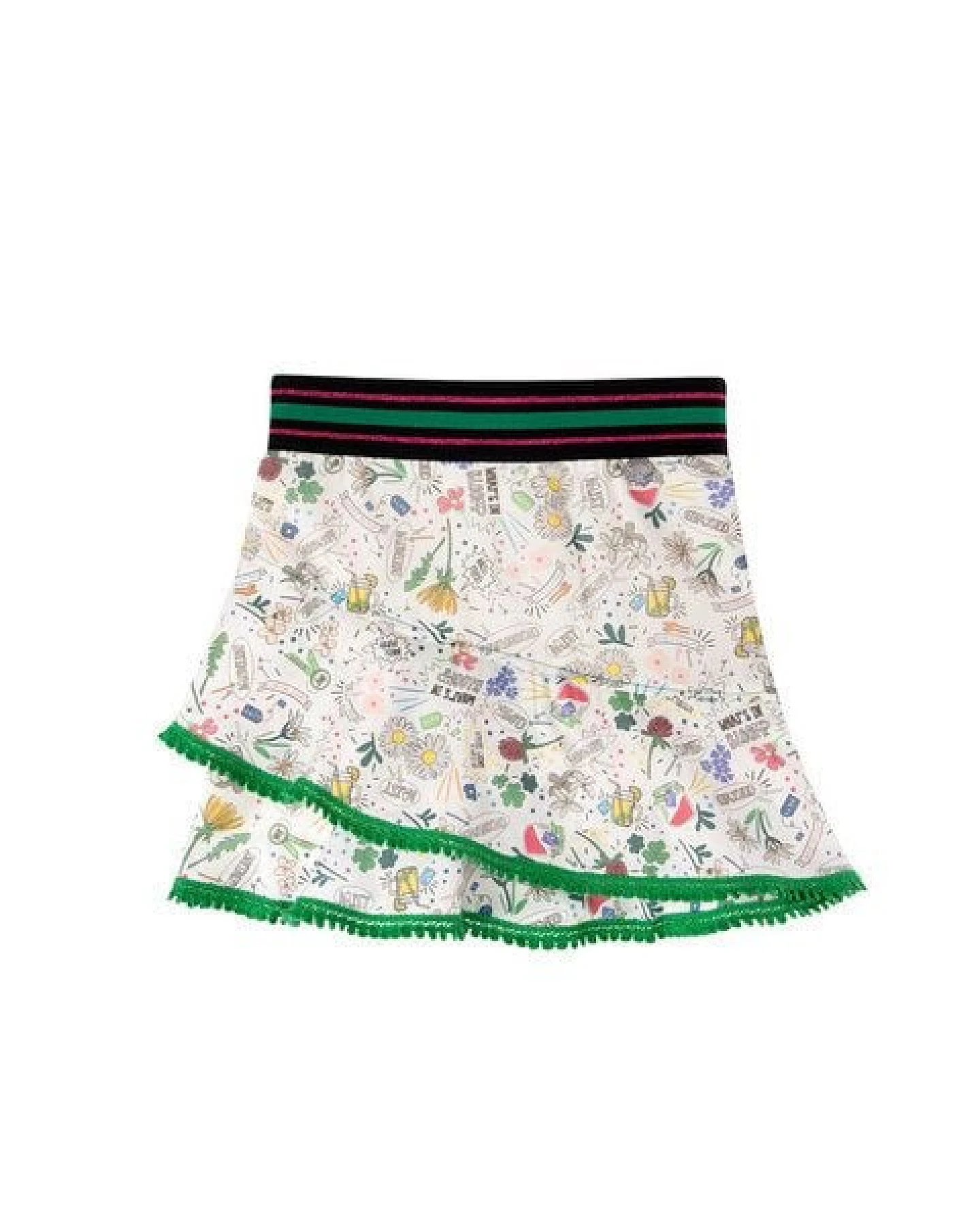 Marraine Kids Bunter Bio Baumwolle Rock "Dahlia" – Ansicht 3