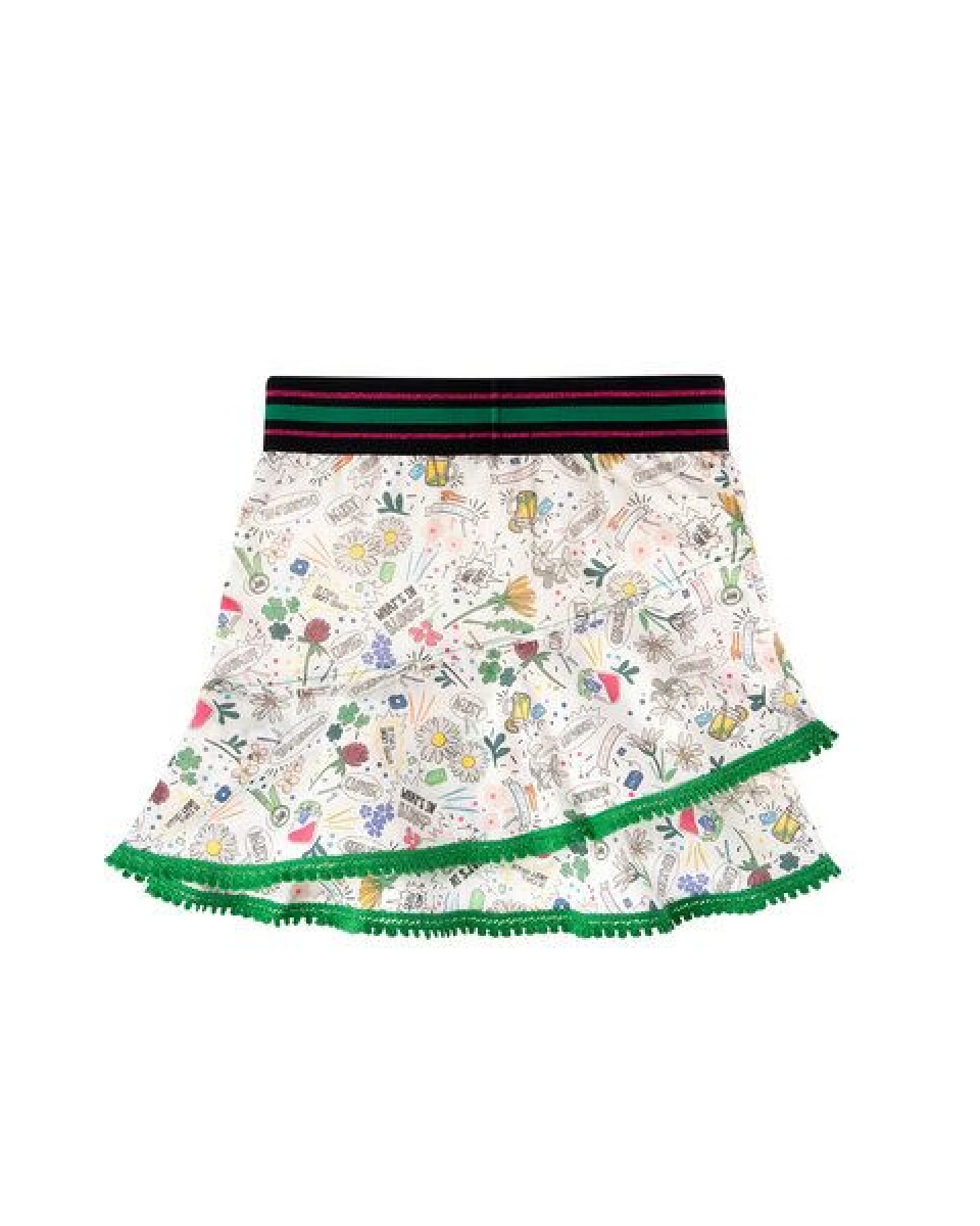 Marraine Kids Bunter Bio Baumwolle Rock "Dahlia" – Ansicht 2
