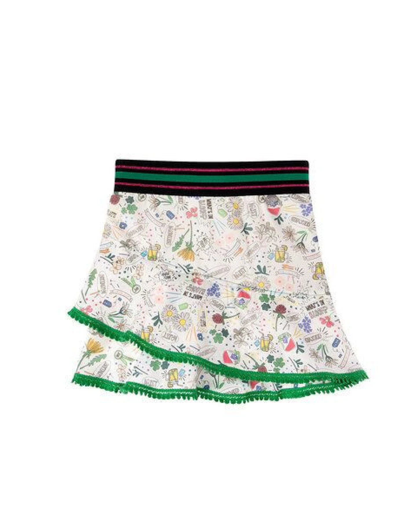 Marraine Kids Bunter Bio Baumwolle Rock "Dahlia" – Ansicht 3