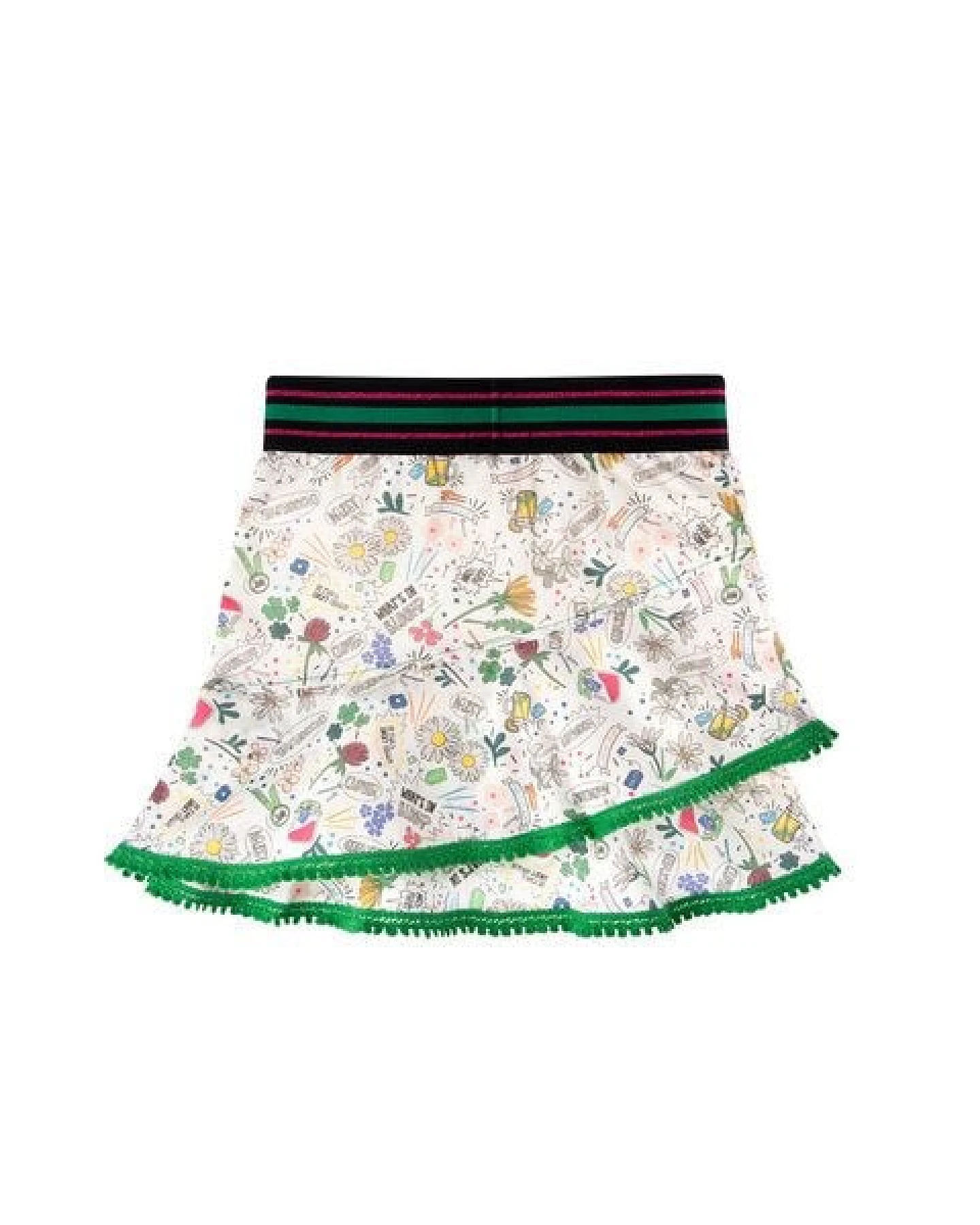 Marraine Kids Bunter Bio Baumwolle Rock "Dahlia" – Ansicht 2