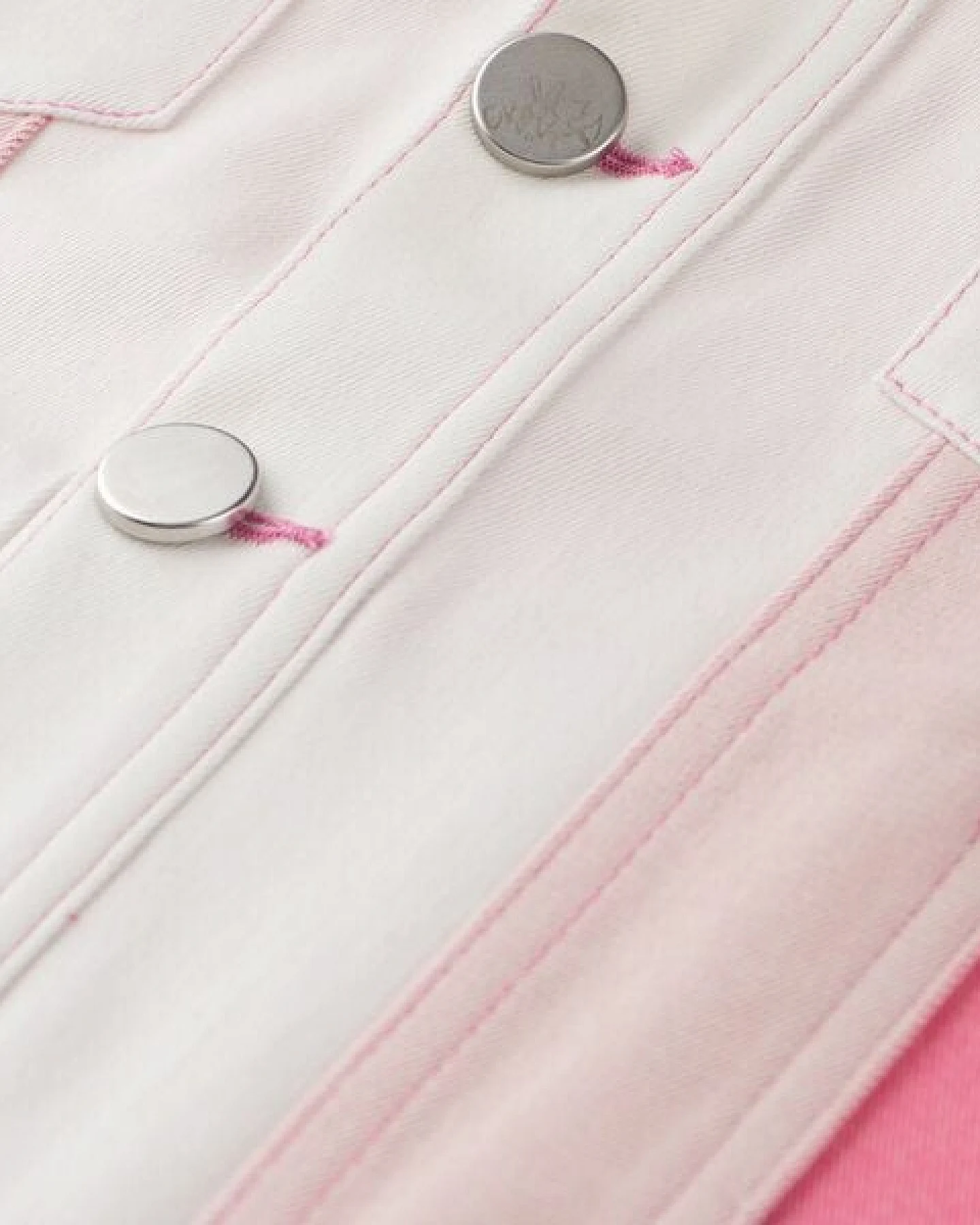 Marraine Kids Jeansjacke im Colourblock aus Bio Baumwolle "Lilia" – Ansicht 4