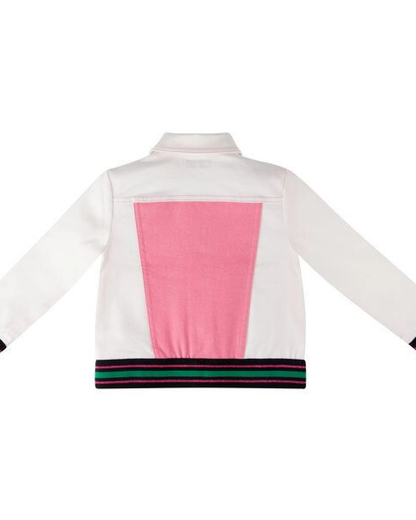 Marraine Kids Jeansjacke im Colourblock aus Bio Baumwolle "Lilia" – Ansicht 3