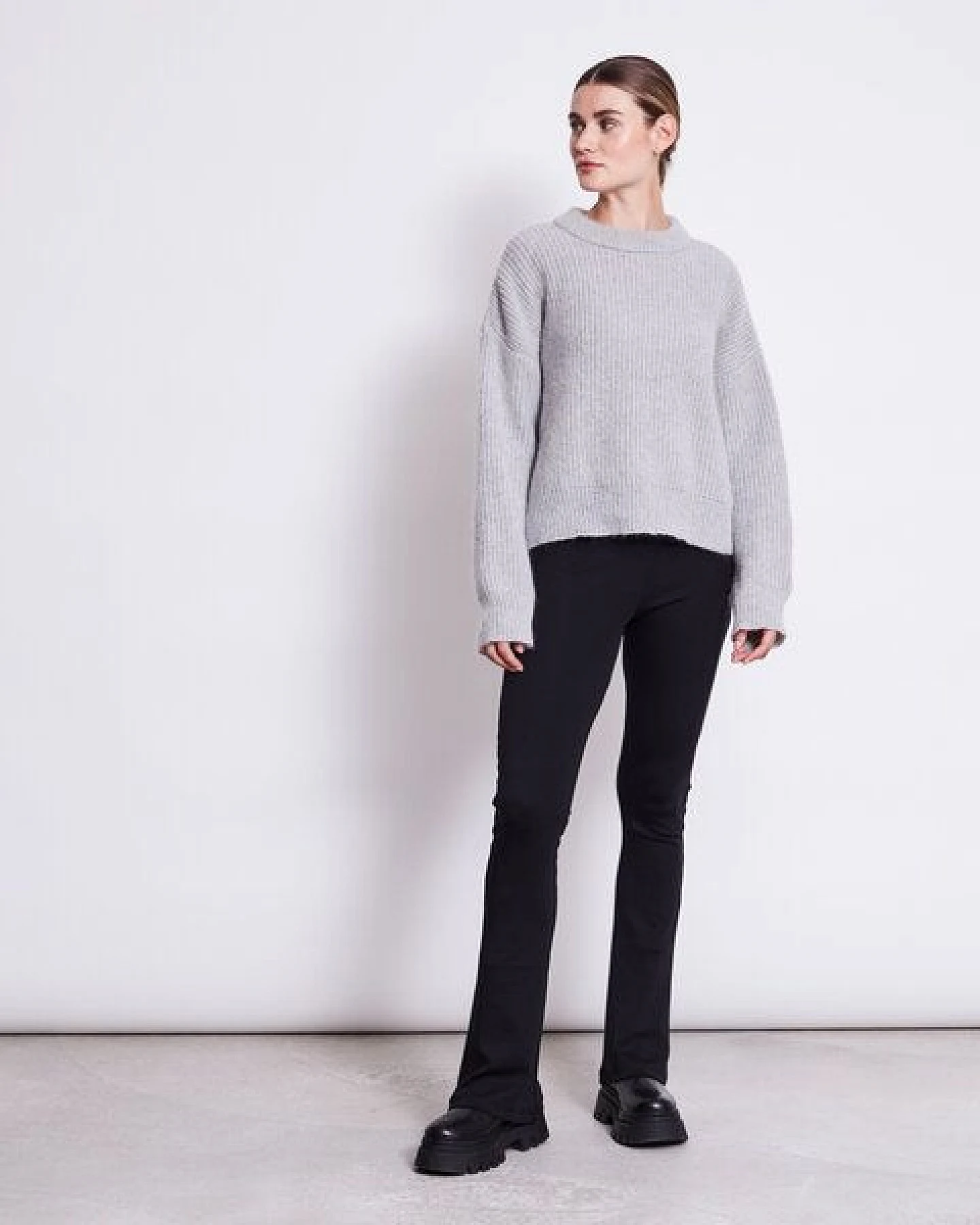 JAN N JUNE Ausgestellte Flared Leggings – Ansicht 2