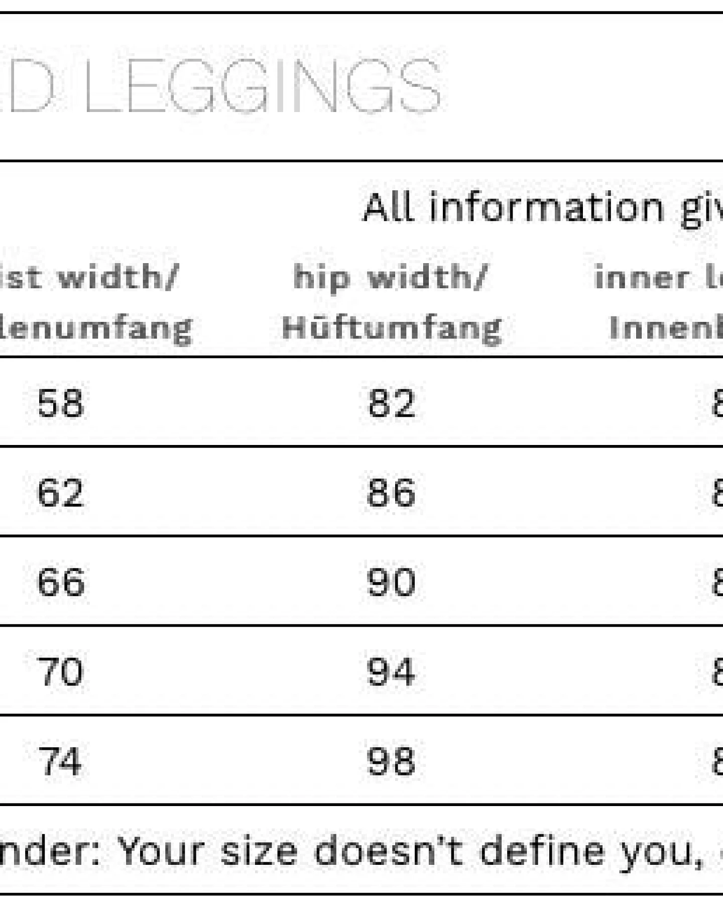 JAN N JUNE Ausgestellte Flared Leggings – Ansicht 4