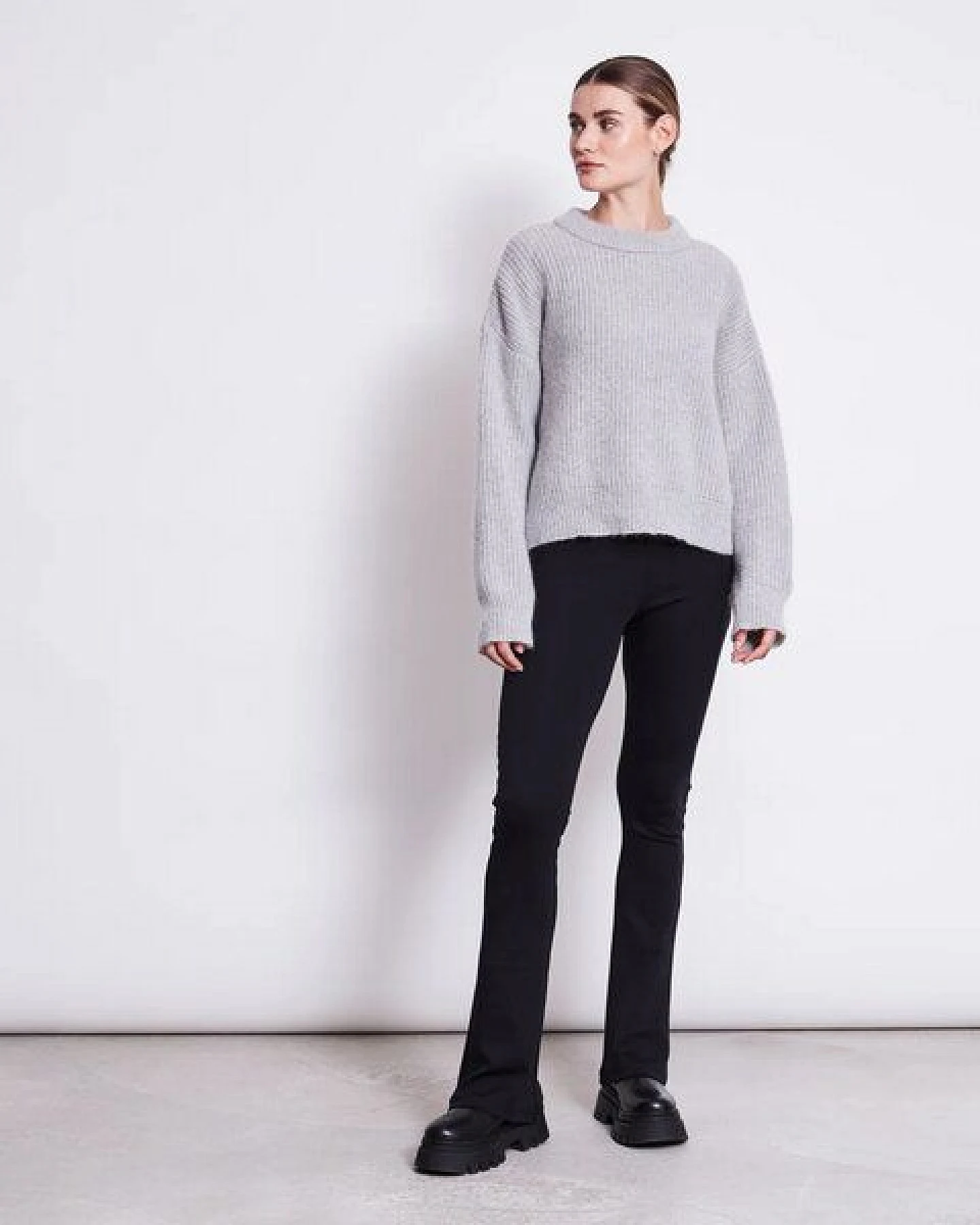 JAN N JUNE Ausgestellte Flared Leggings – Ansicht 2