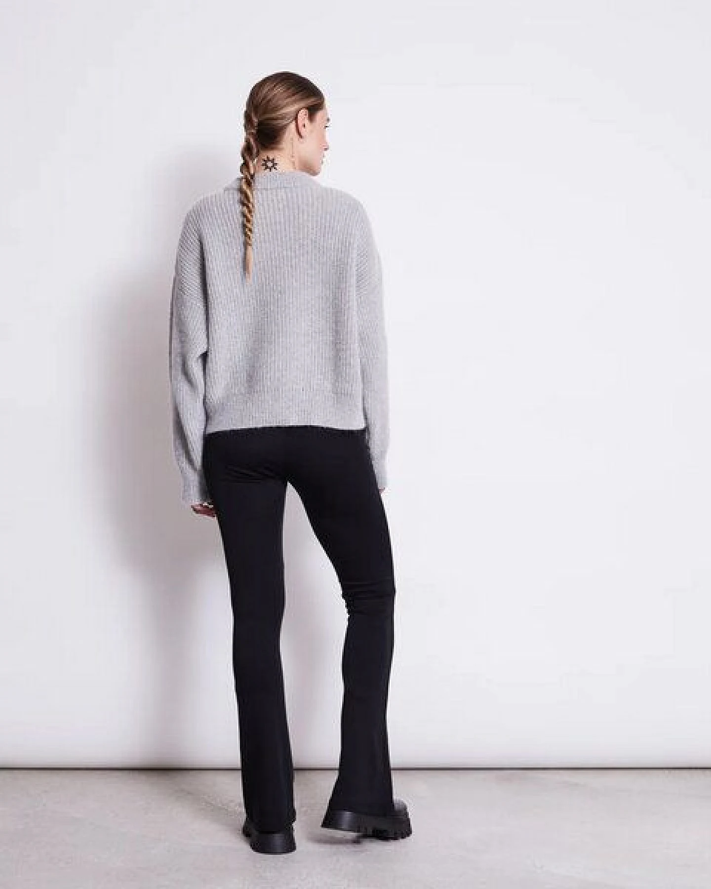 JAN N JUNE Ausgestellte Flared Leggings – Ansicht 3