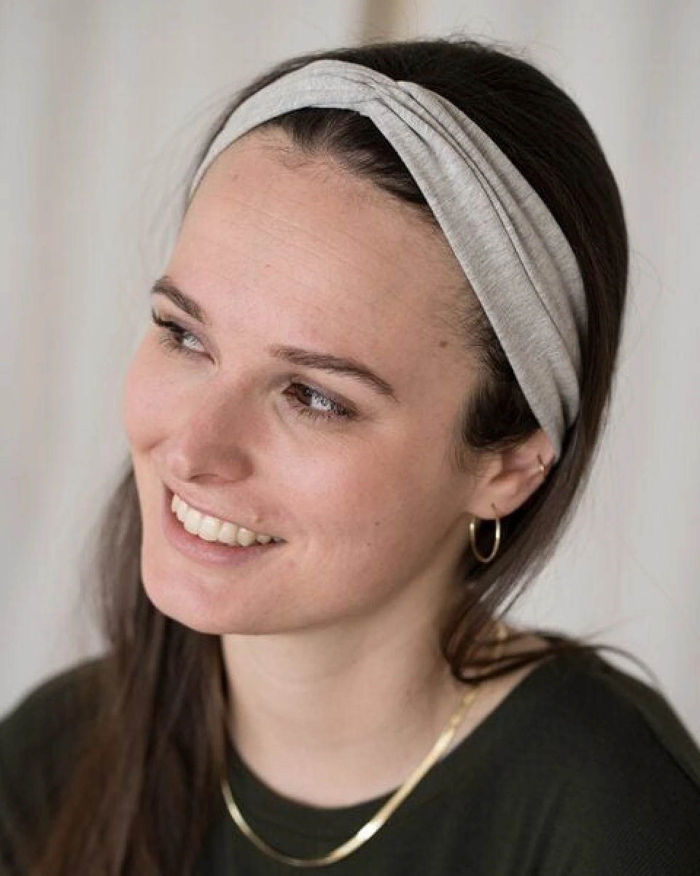 obumi STIRNBAND BOW AUS BIO JERSEY IN VIELEN FARBEN – Ansicht 2