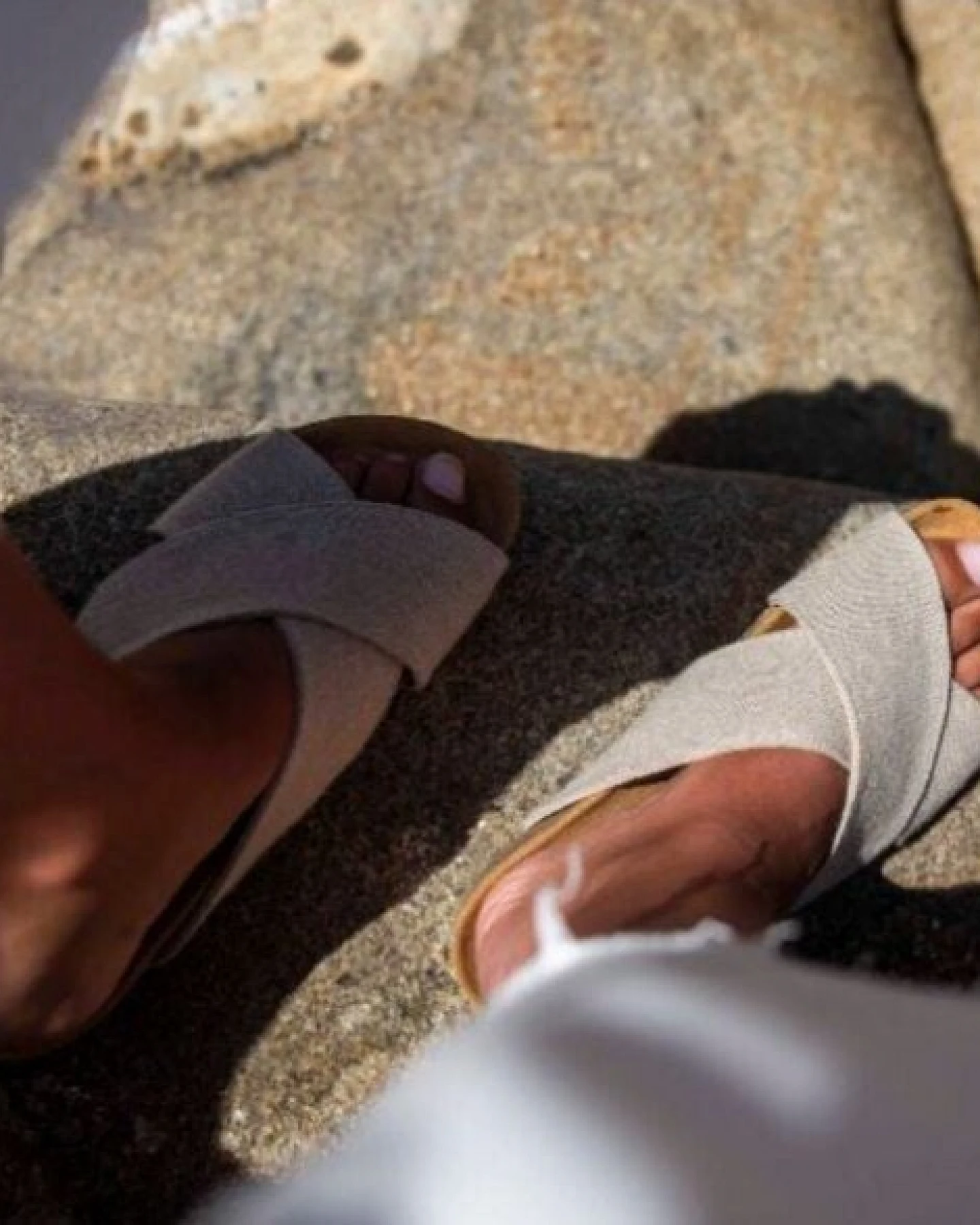 ZOURI Vegane Sandalen SUN Leinen – Ansicht 3