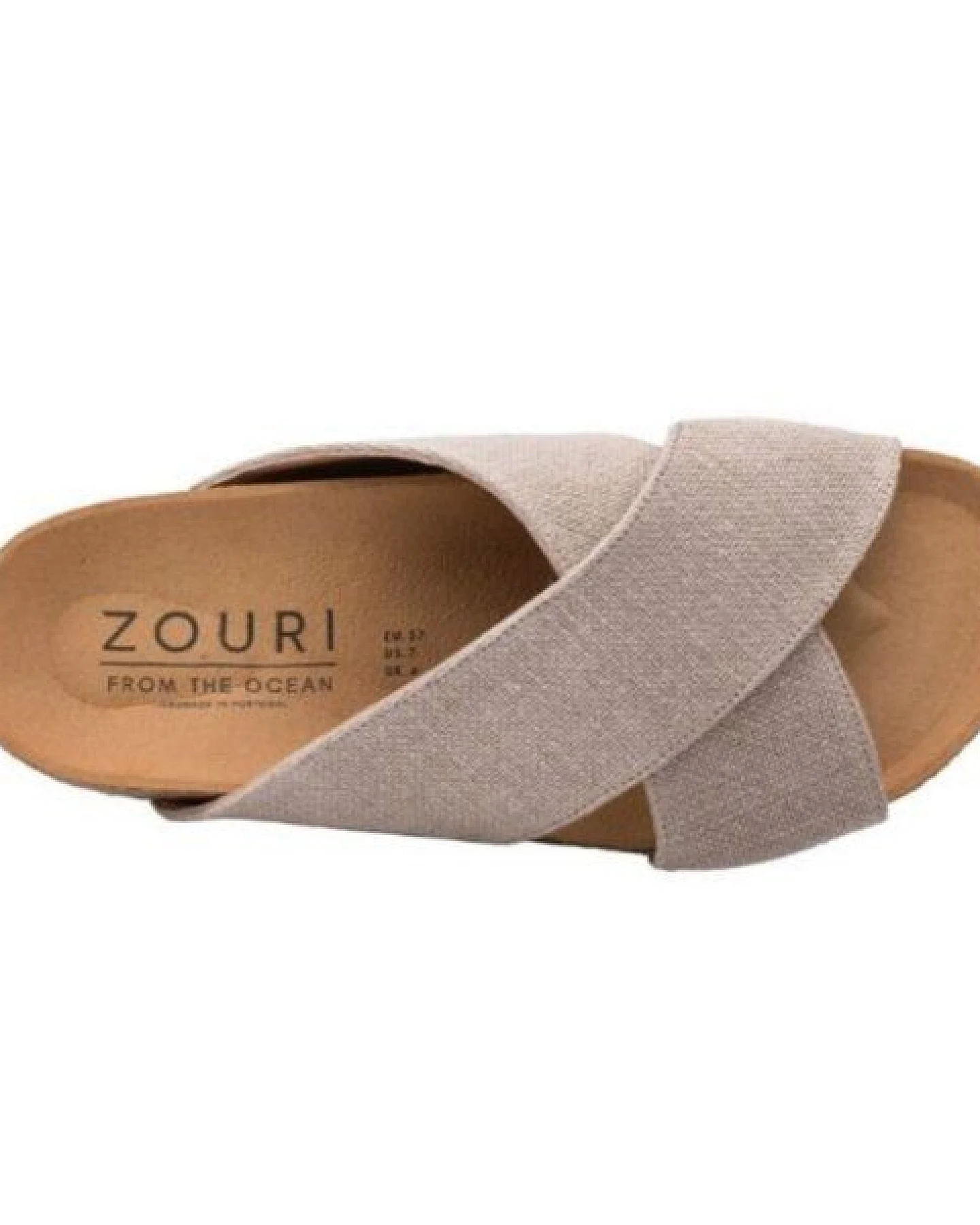 ZOURI Vegane Sandalen SUN Leinen – Ansicht 2