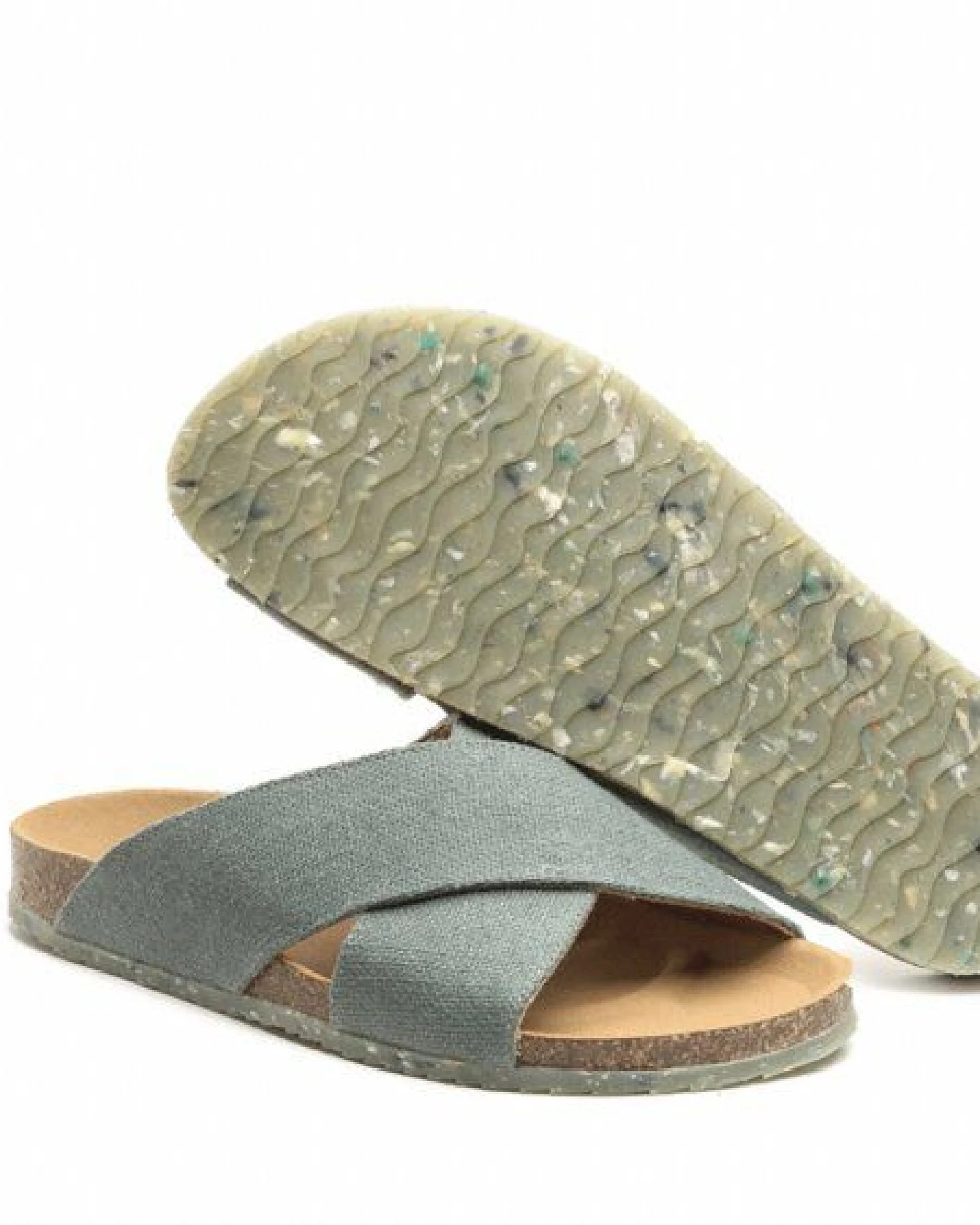 ZOURI Vegane Sandalen SUN Leinen – Ansicht 2