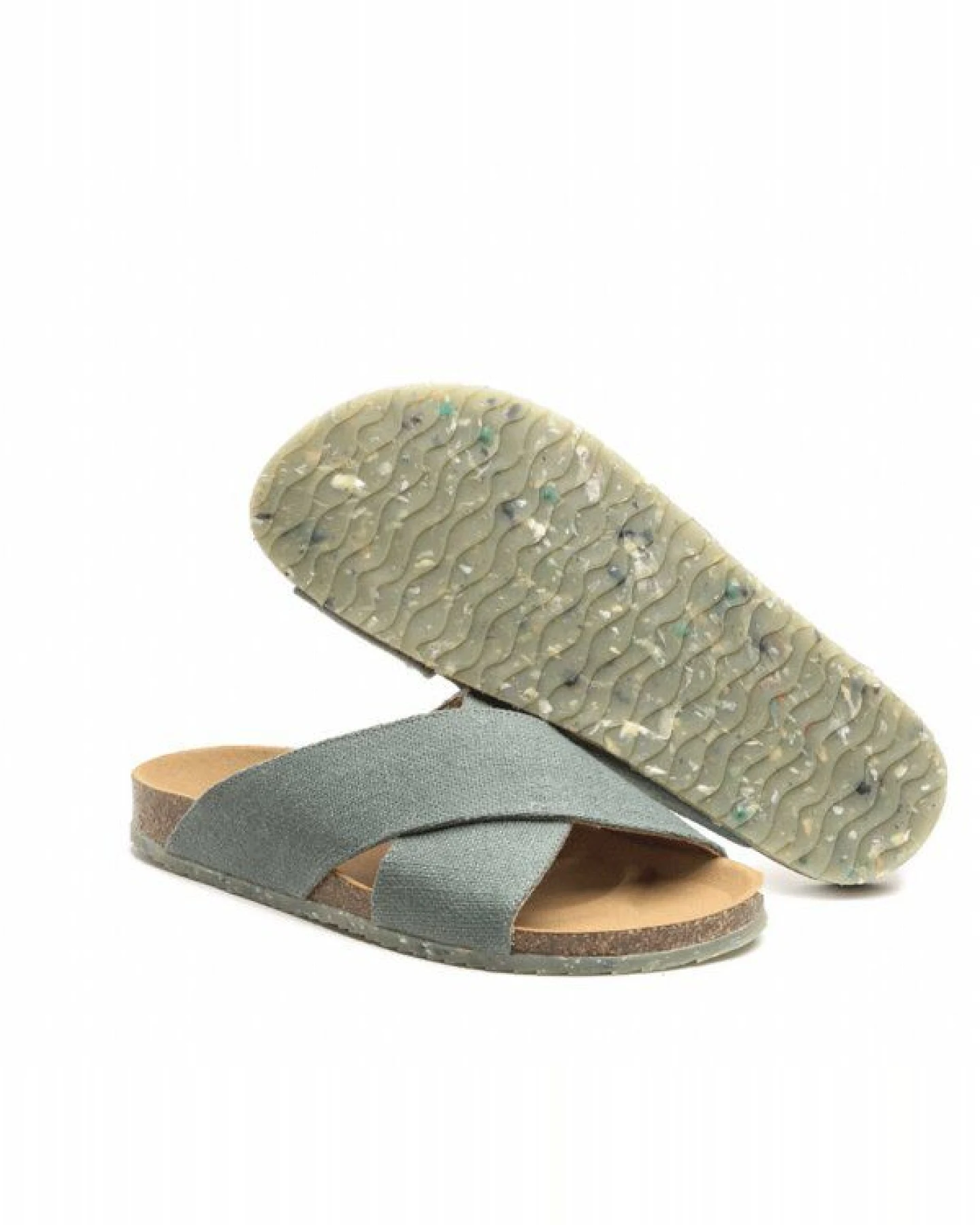 ZOURI Vegane Sandalen SUN Leinen – Ansicht 2