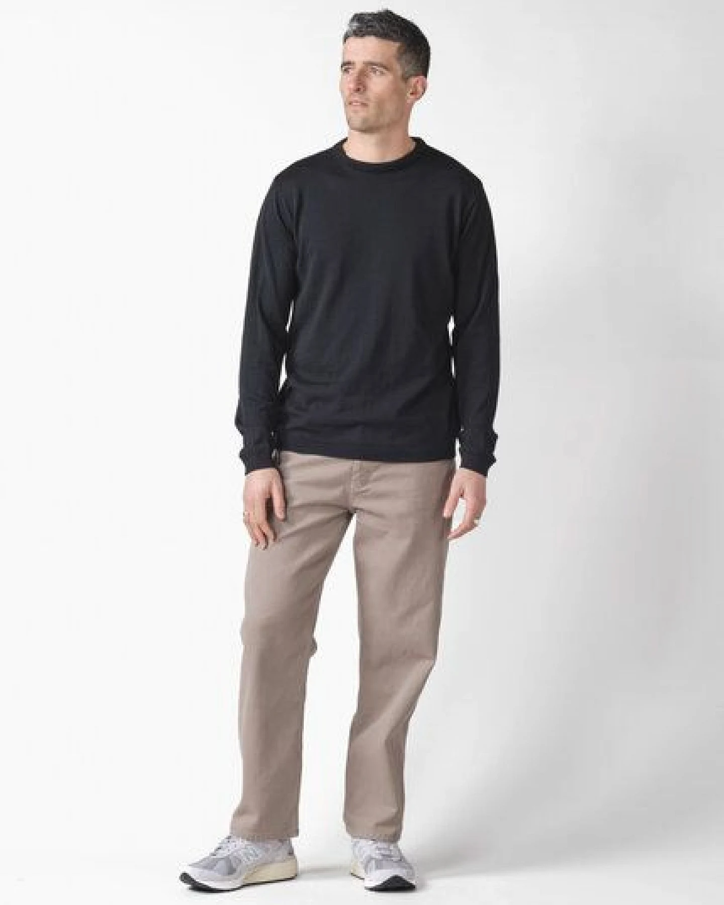 Klitmøller Collective Merino-Strickpullover - Mens Basic Merino Wool - mulesingfrei – Ansicht 4