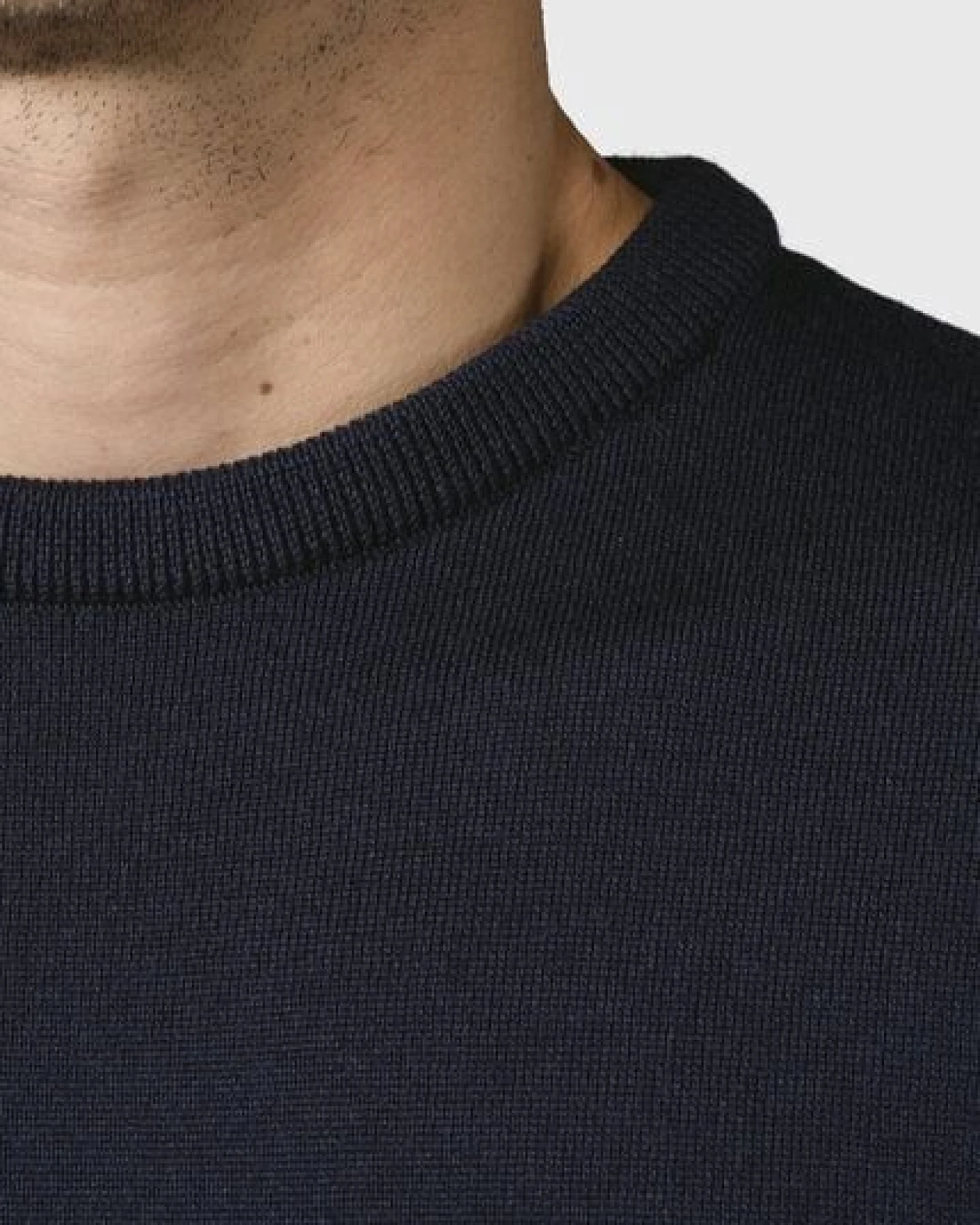 Klitmøller Collective Merino-Strickpullover - Mens Basic Merino Wool - mulesingfrei – Ansicht 4