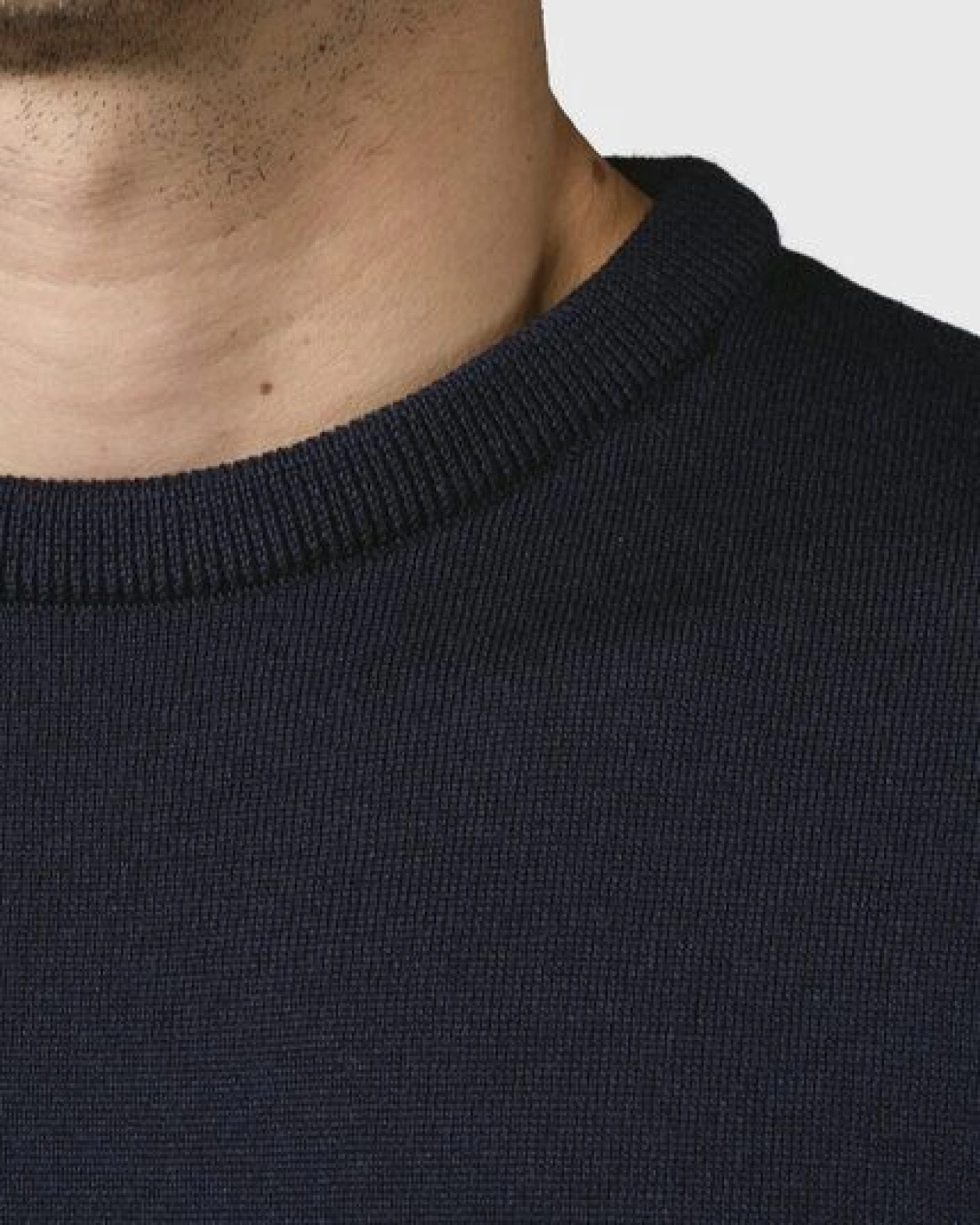 Klitmøller Collective Merino-Strickpullover - Mens Basic Merino Wool - mulesingfrei – Ansicht 4