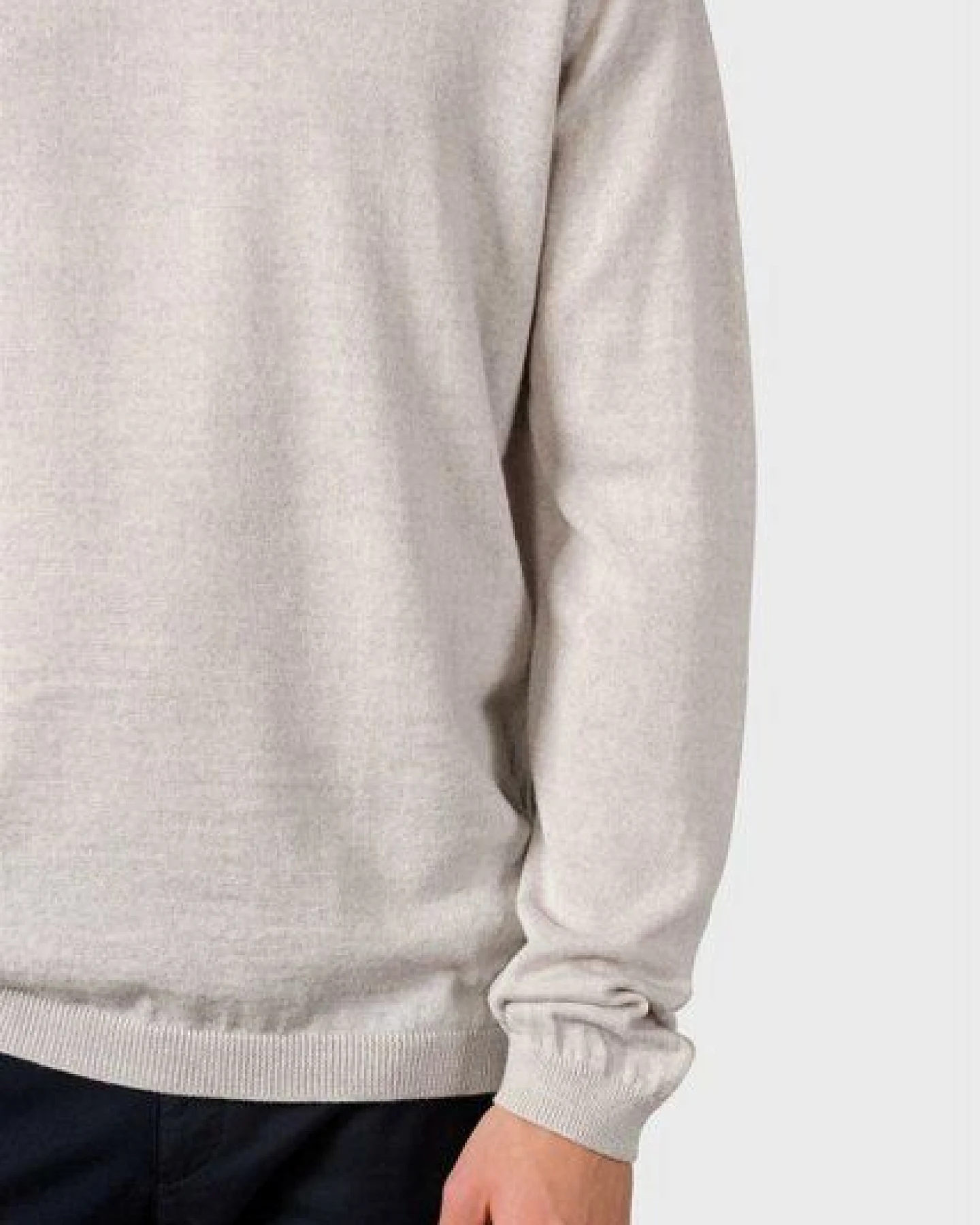 Klitmøller Collective Merino-Strickpullover - Mens Basic Merino Wool - mulesingfrei – Ansicht 4