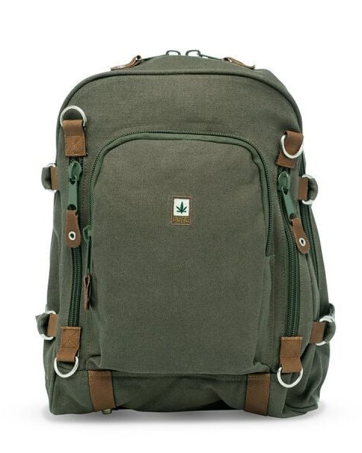 HF-0001 Nachhaltiger Hanf-Rucksack in Größe XL von PURE Concept (Hanf Tagesrucksack XL)