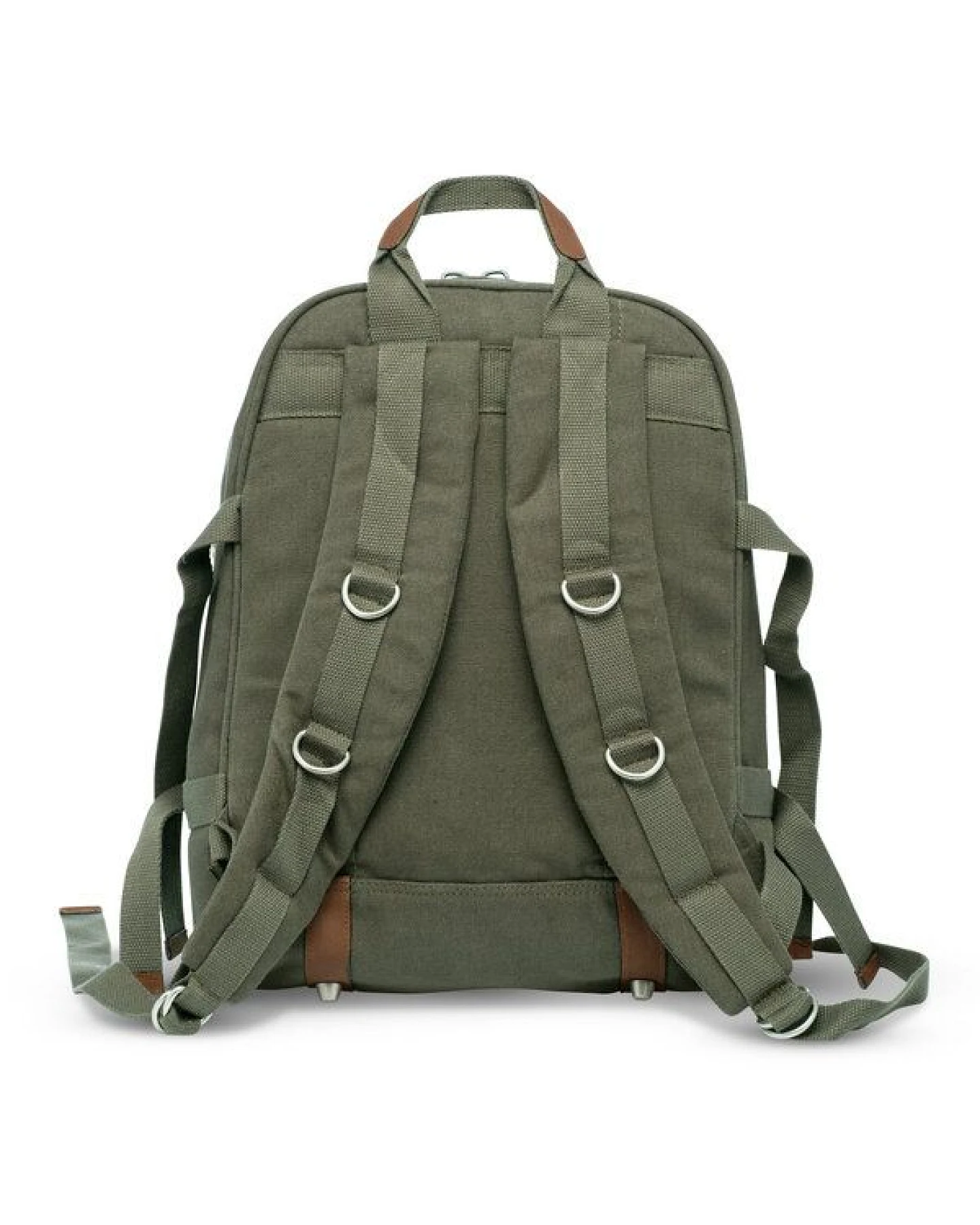 HF-0001 Nachhaltiger Hanf-Rucksack in Größe XL von PURE Concept (Hanf Tagesrucksack XL) – Ansicht 2