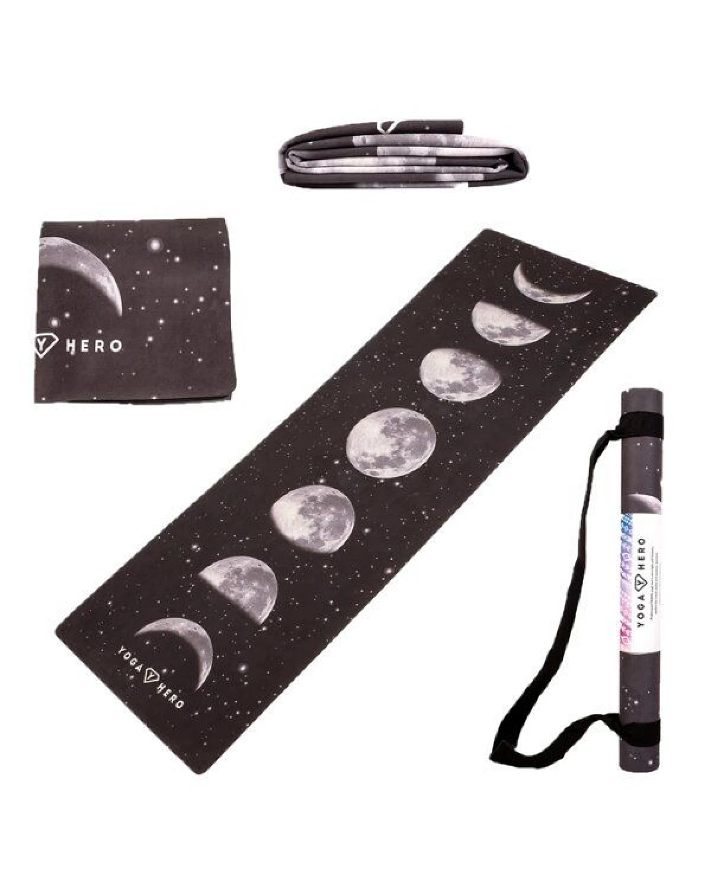 Yoga Hero Reise Yoga Set: Reise-Yogamatte + 2 Yogablöcke – Ansicht 3