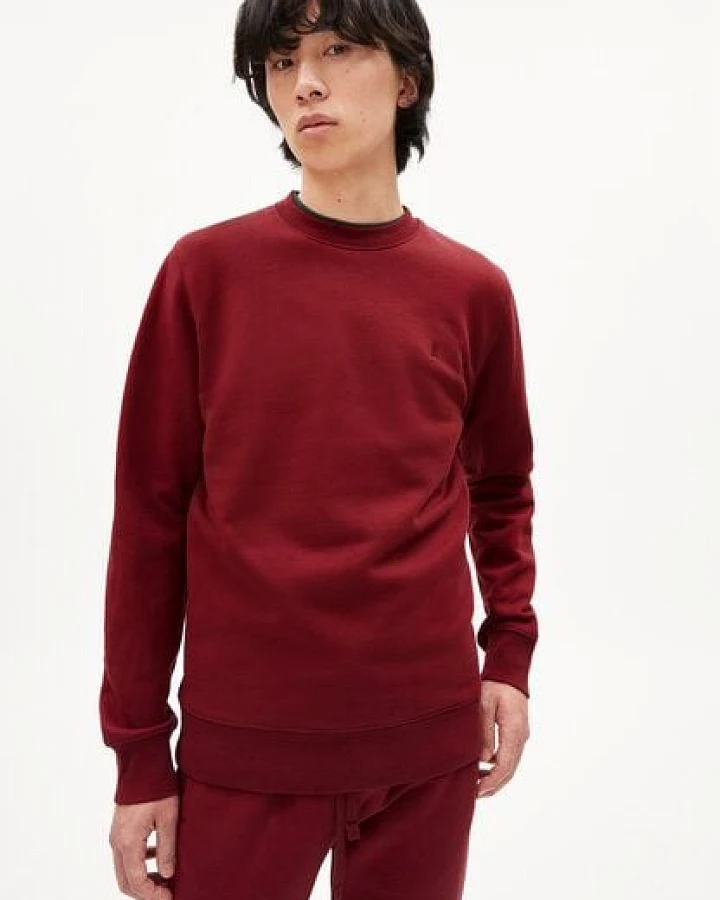 ARMEDANGELS MAALTE COMFORT - Herren Sweatshirt Regular Fit aus Bio-Baumwolle