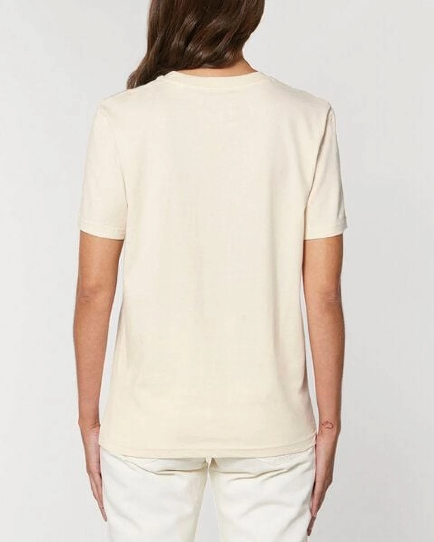 Human Family Bio Unisex Rundhals T-Shirt "Create - Simplicity" – Ansicht 4